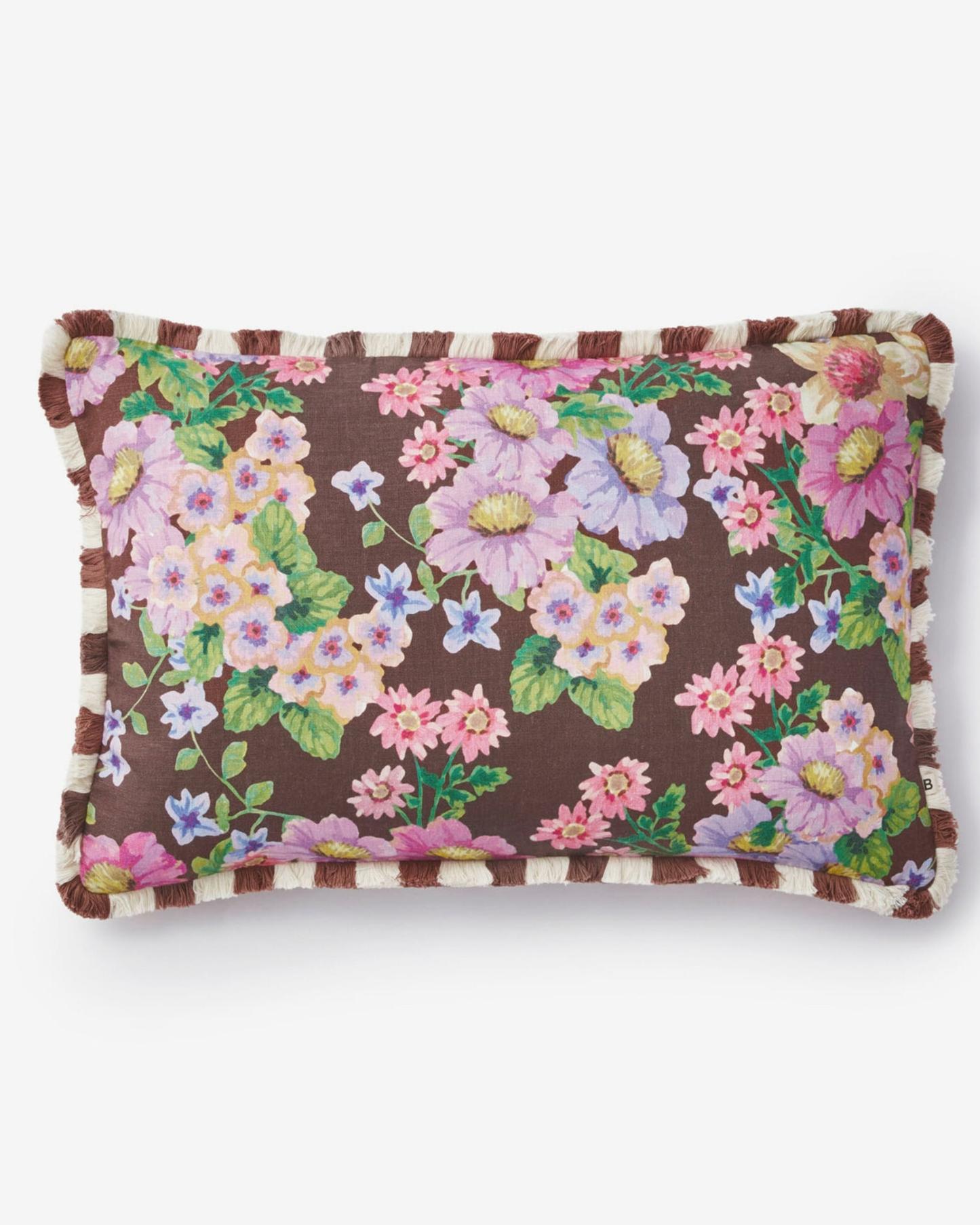 BUTTERCUP - BROWN CUSHION COVER 60x40cm