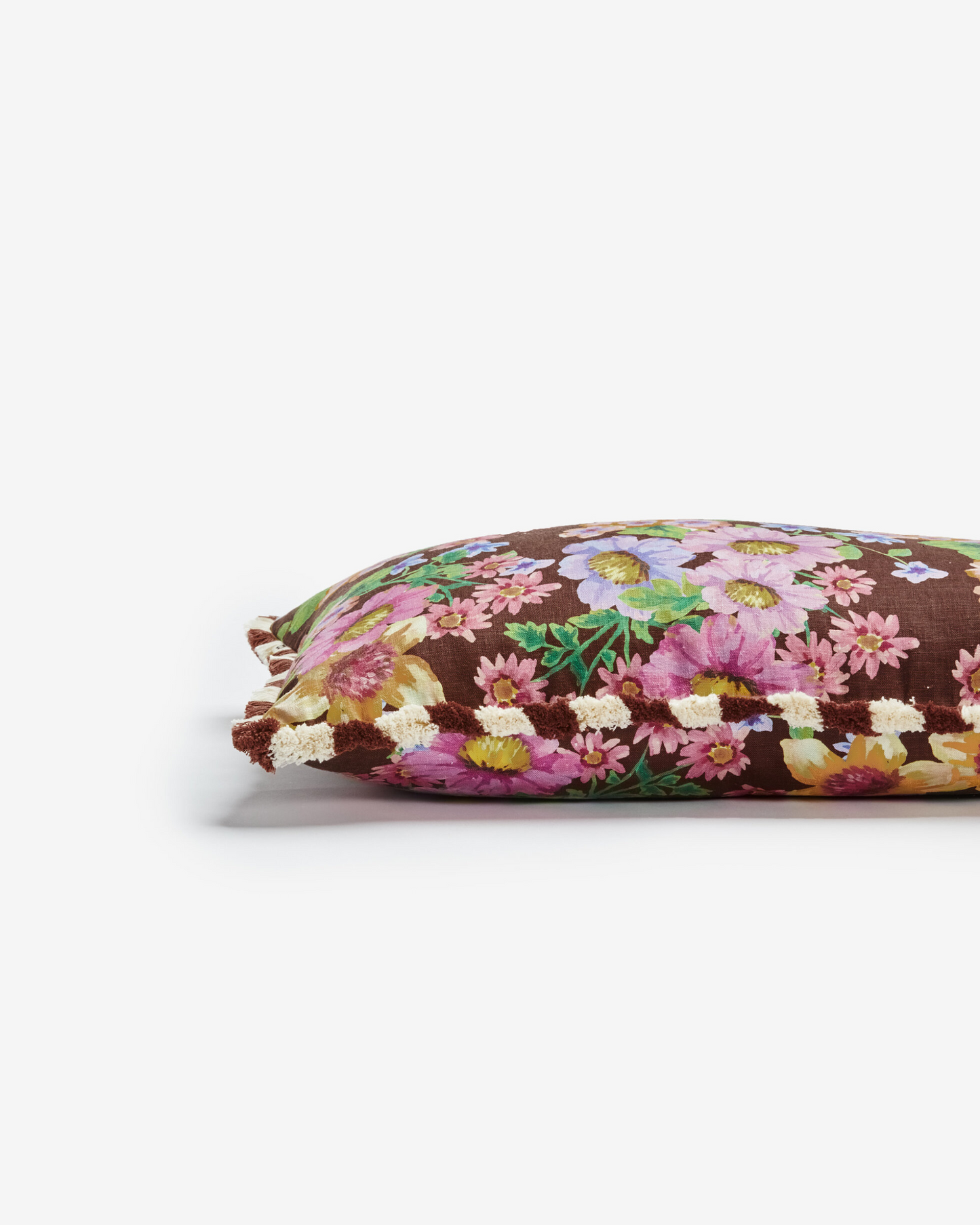 BUTTERCUP - BROWN CUSHION COVER 60x40cm
