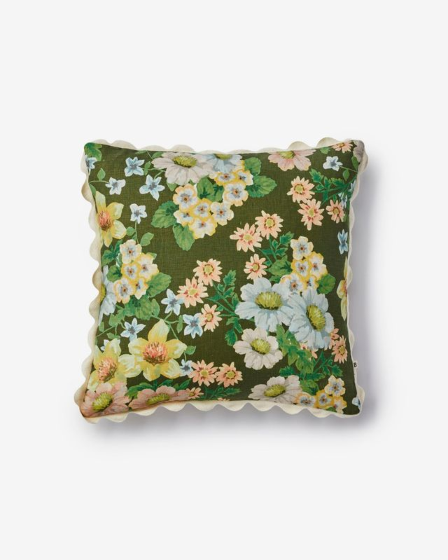 BUTTERCUP - OLIVE CUSHION COVER 50x50