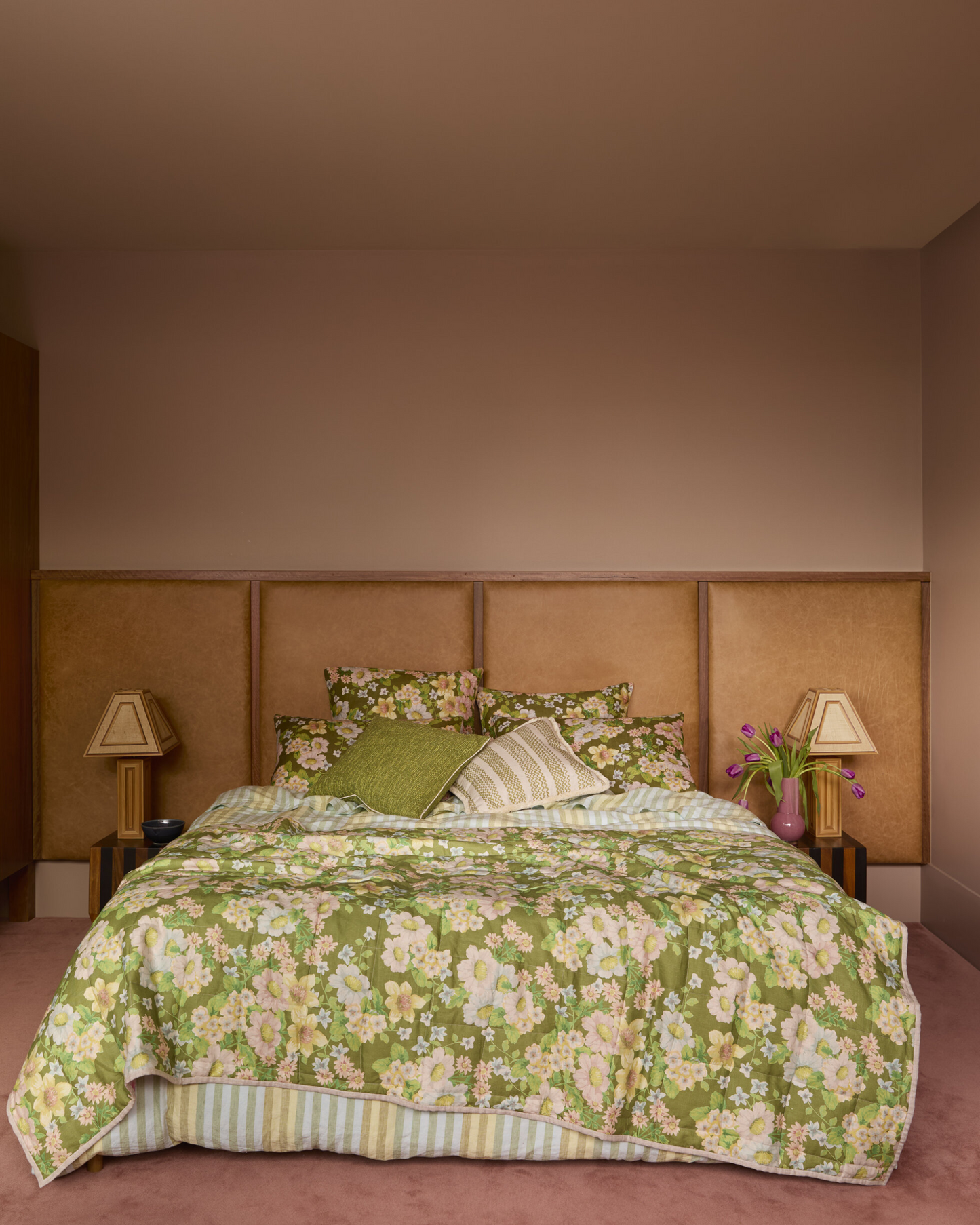 BUTTERCUP OLIVE STANDARD PILLOWCASES (SET OF 2)