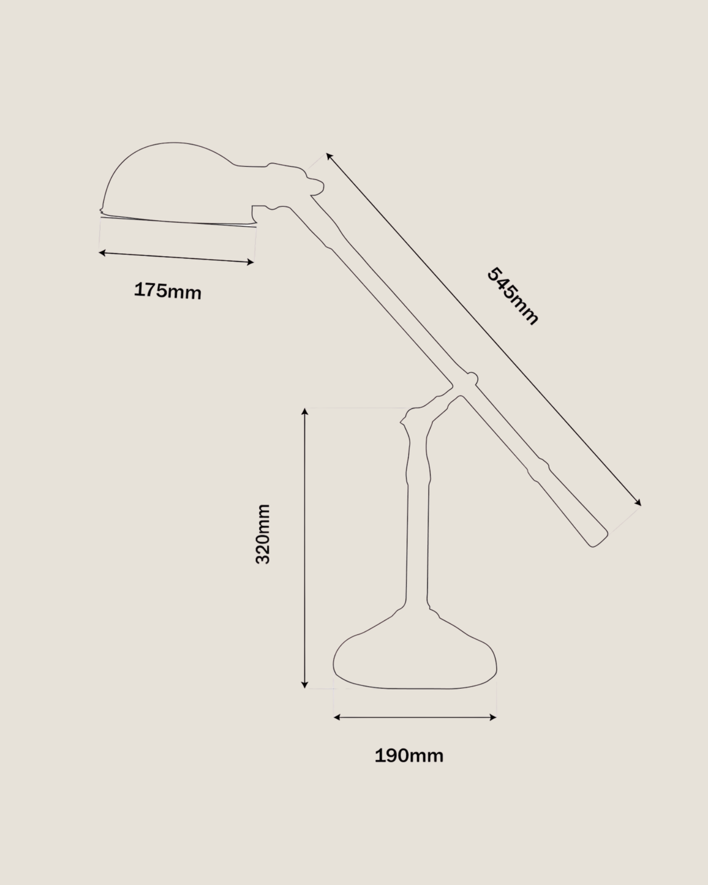 CLAM DESK LAMP - PEWTER ANTIQUED FINISHED &