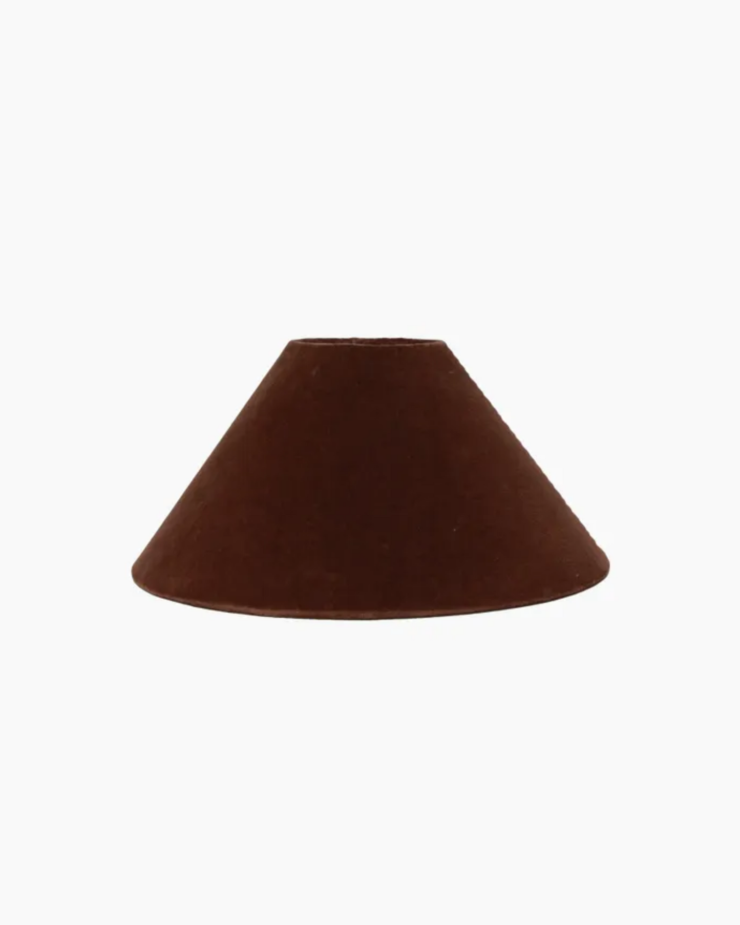 COOLIE VELVET SHADE CINNAMON - 35CM