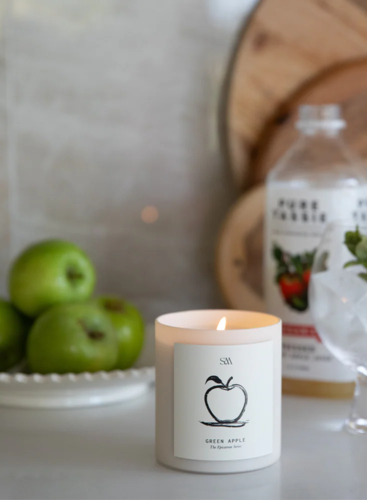 EPICUREAN CANDLE SERIES - GREEN APPLE