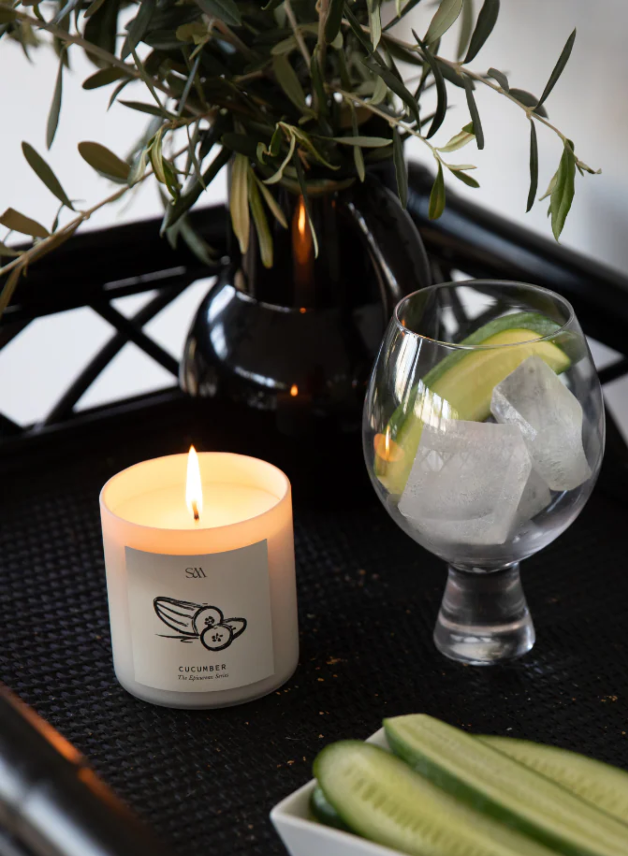 EPICUREAN CANDLE SERIES - FRESH CUCUMBER