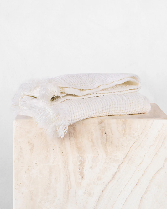 FLOCCA LINEN HAND TOWEL - AYRTON