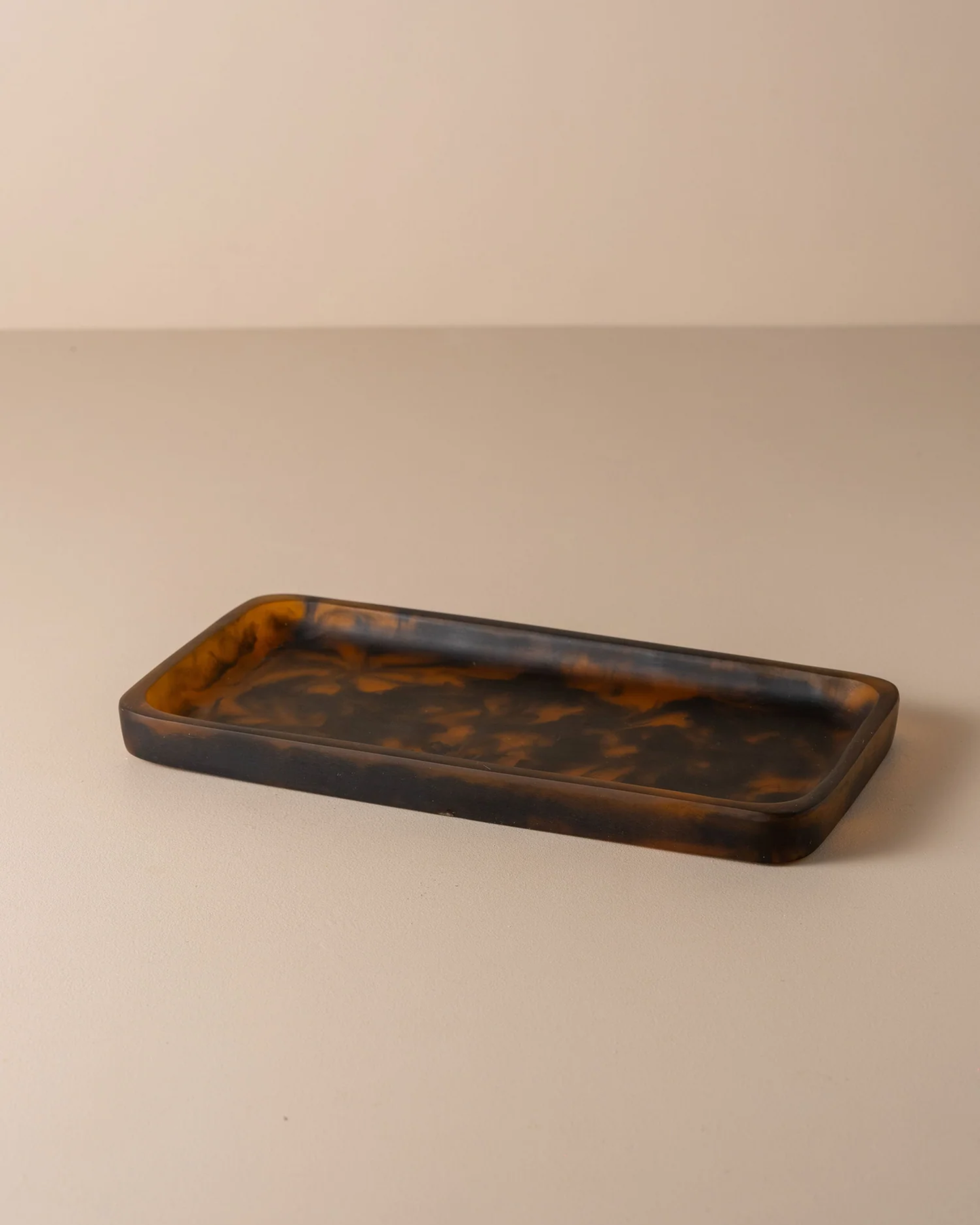 FLOW RESIN BATHROOM TRAY - EARTH
