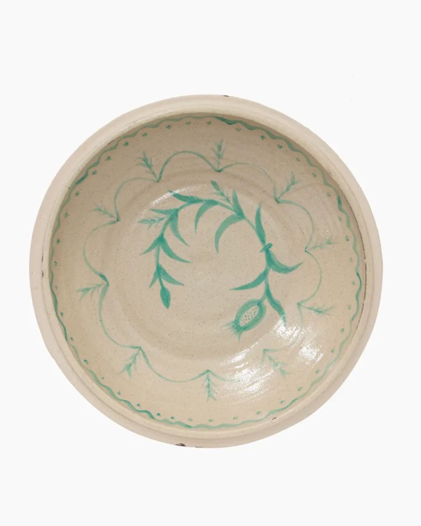 FLOWER MOTIF PLATE LARGE