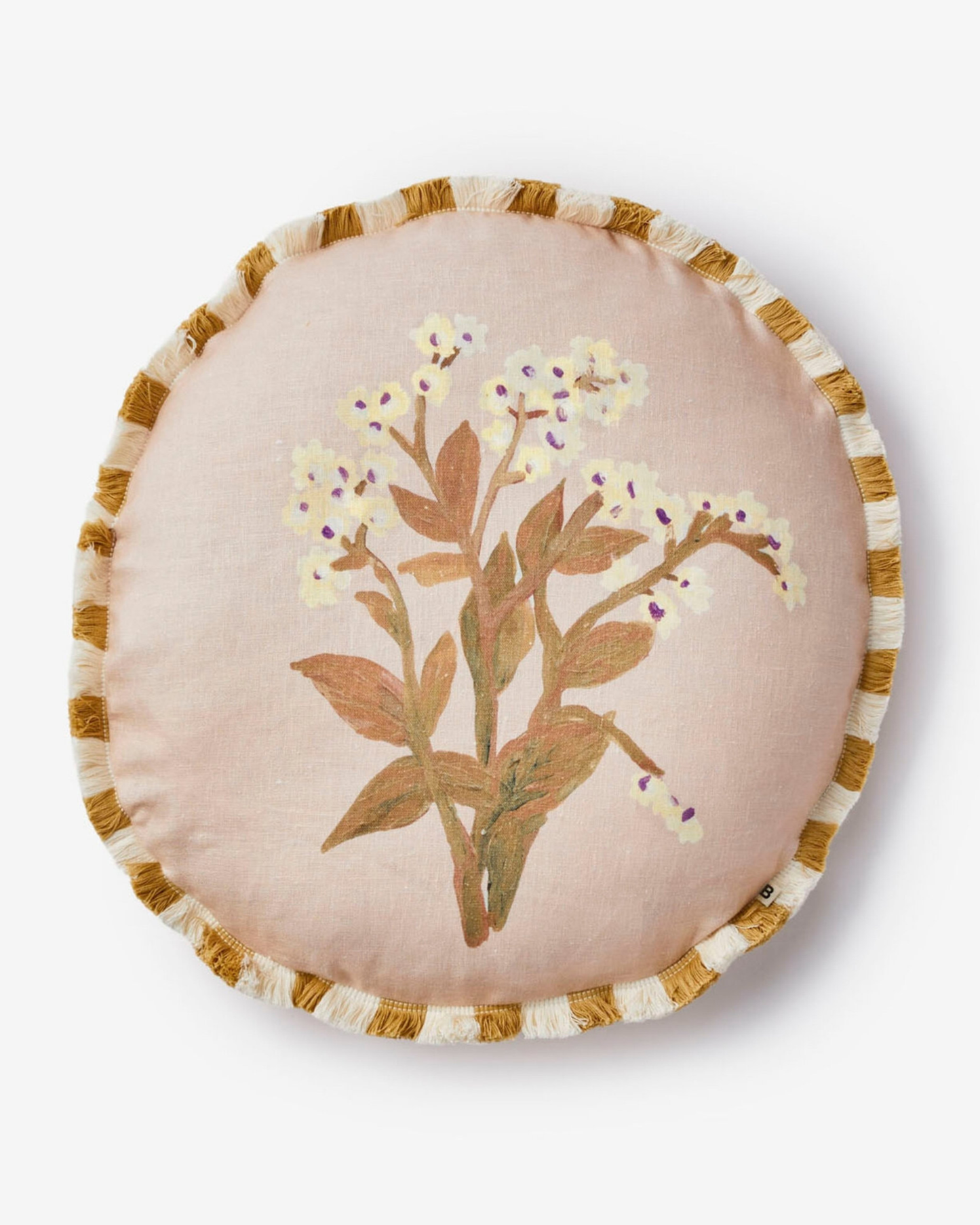 FORGET ME NOT - CARAMEL ROUND CUSHION