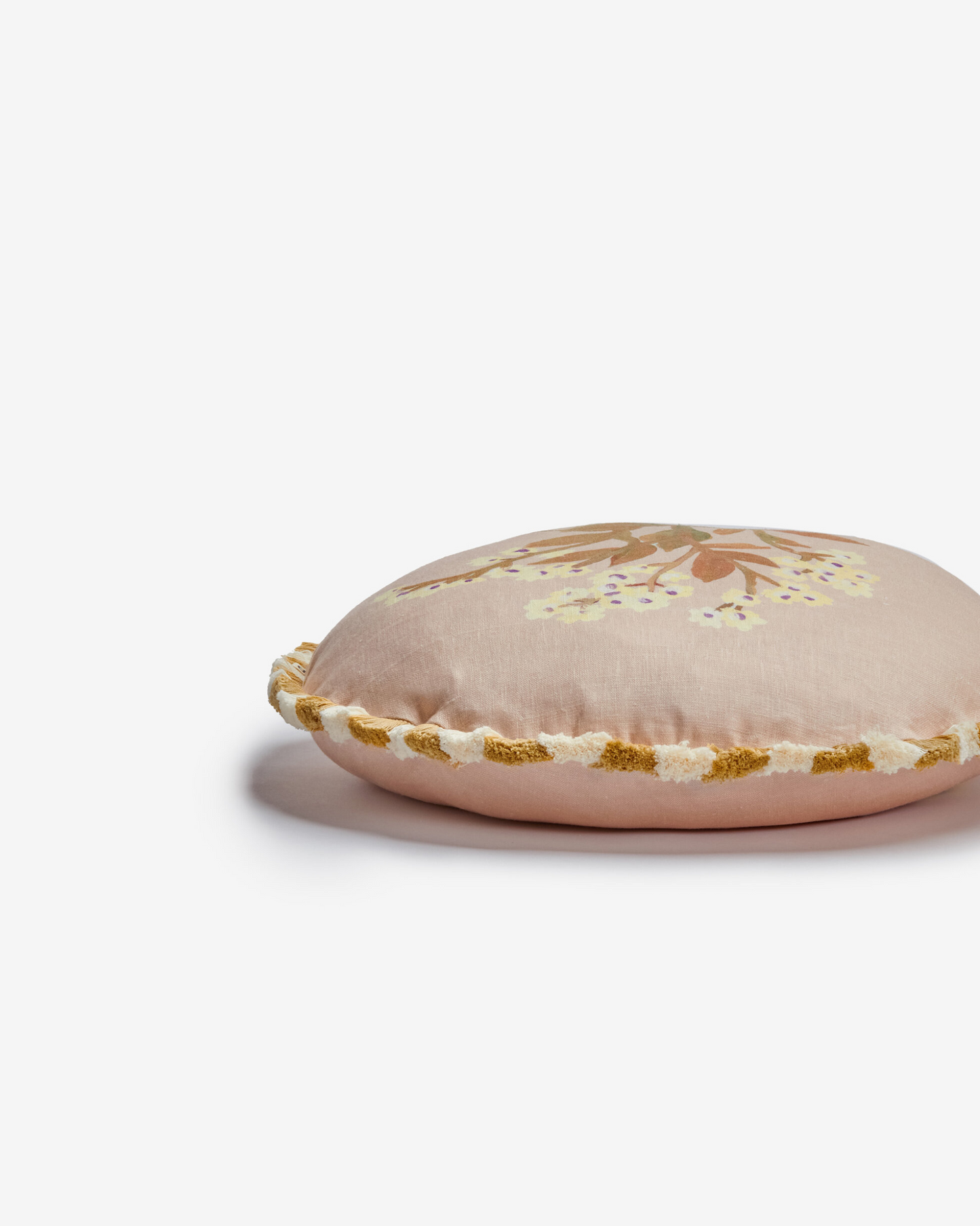 FORGET ME NOT - CARAMEL ROUND CUSHION