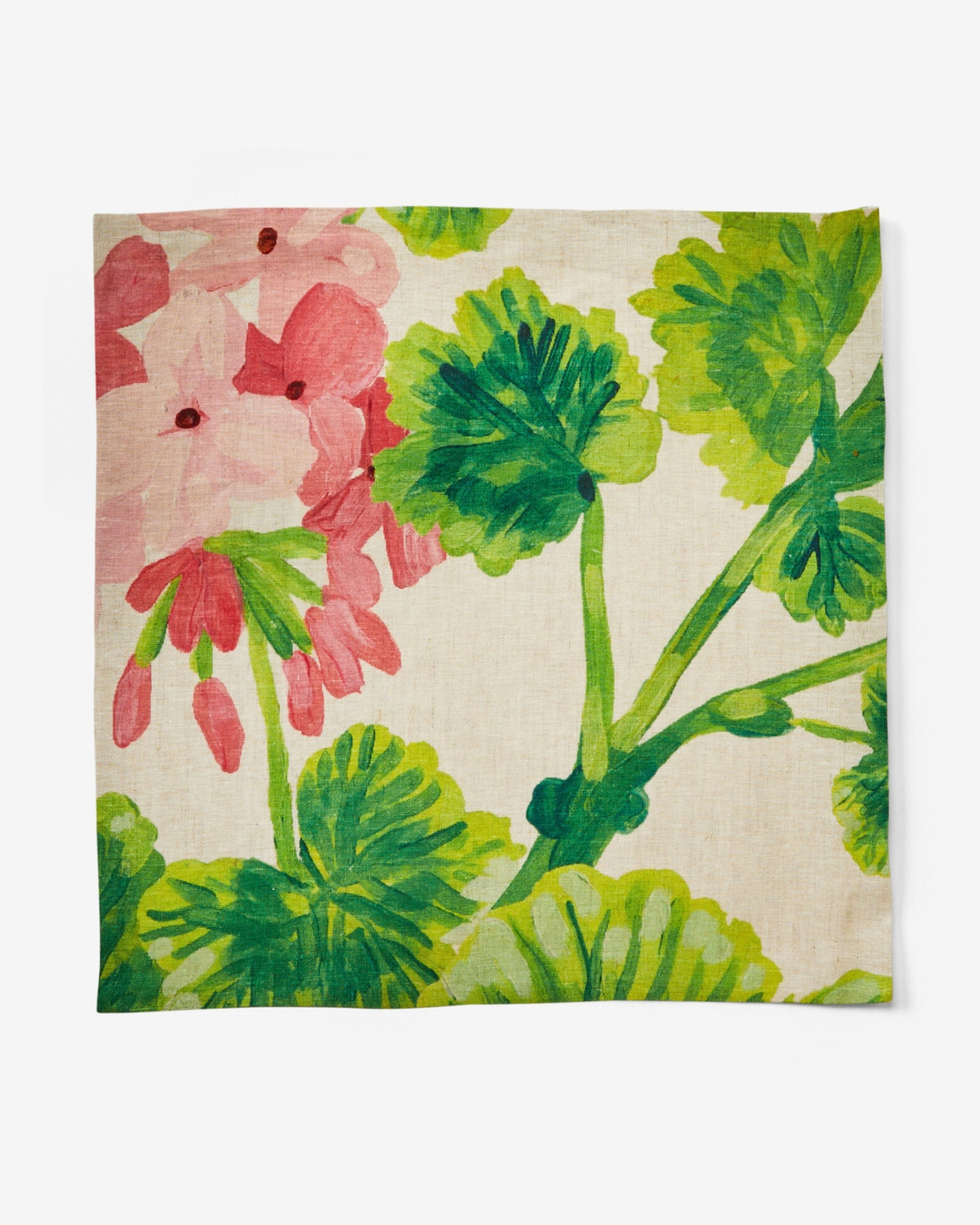 GERANIUM MULTI LINEN NAPKINS