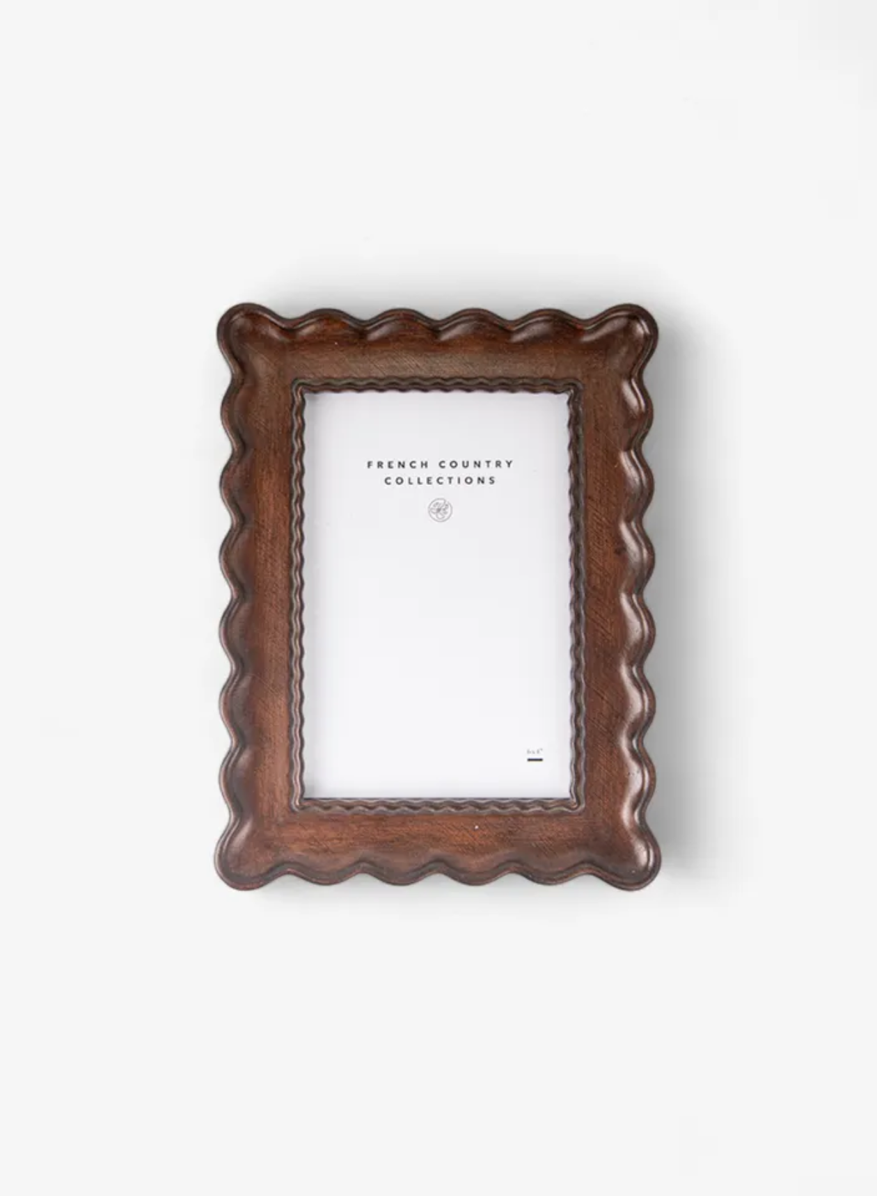 CHESTNUT WAVY PHOTO FRAME 5X7
