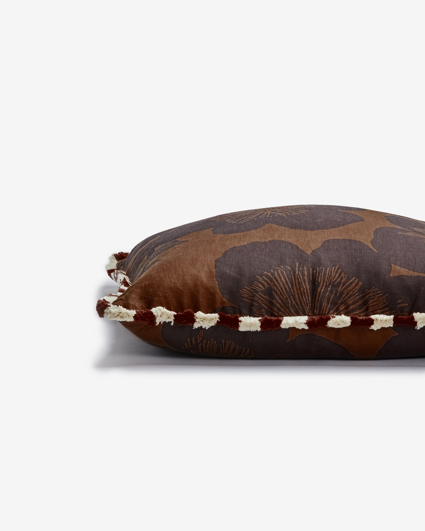 JARDIN - BROWN CUSHION COVER 60x60