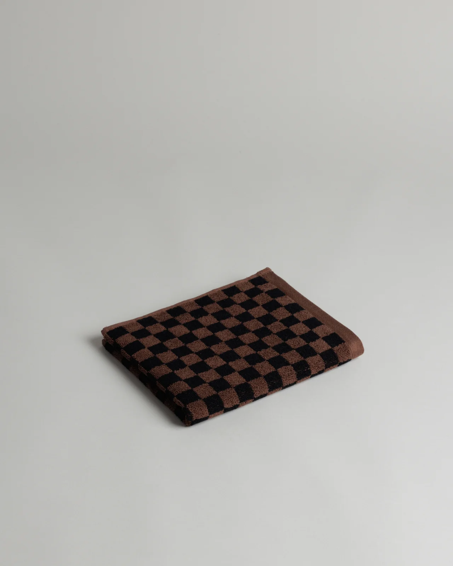 JOSEPHINE HAND TOWEL - TABAC & NOIR