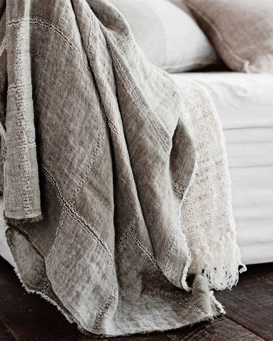 KOZO LINEN THROW