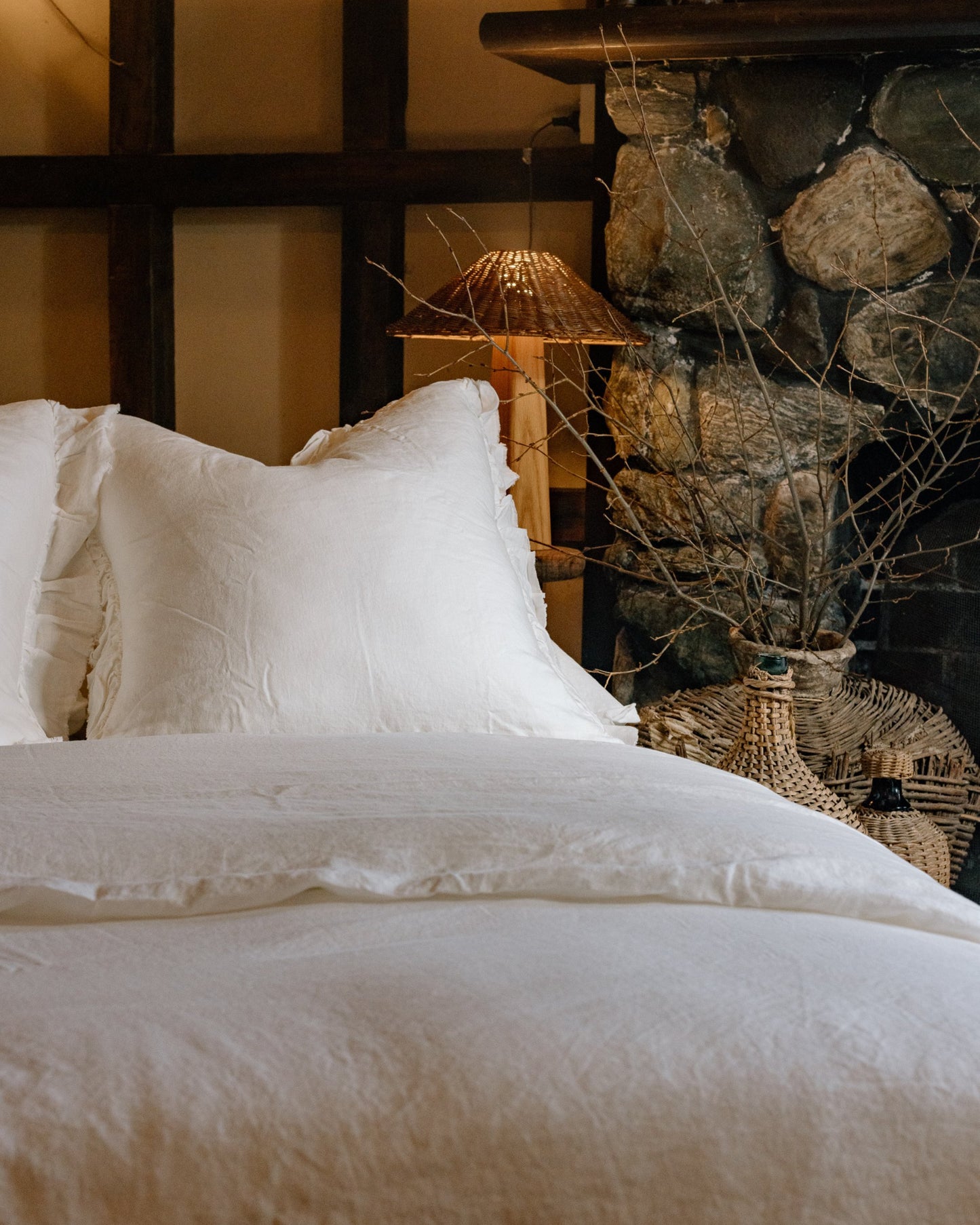 LE LIN WHITE DUVET