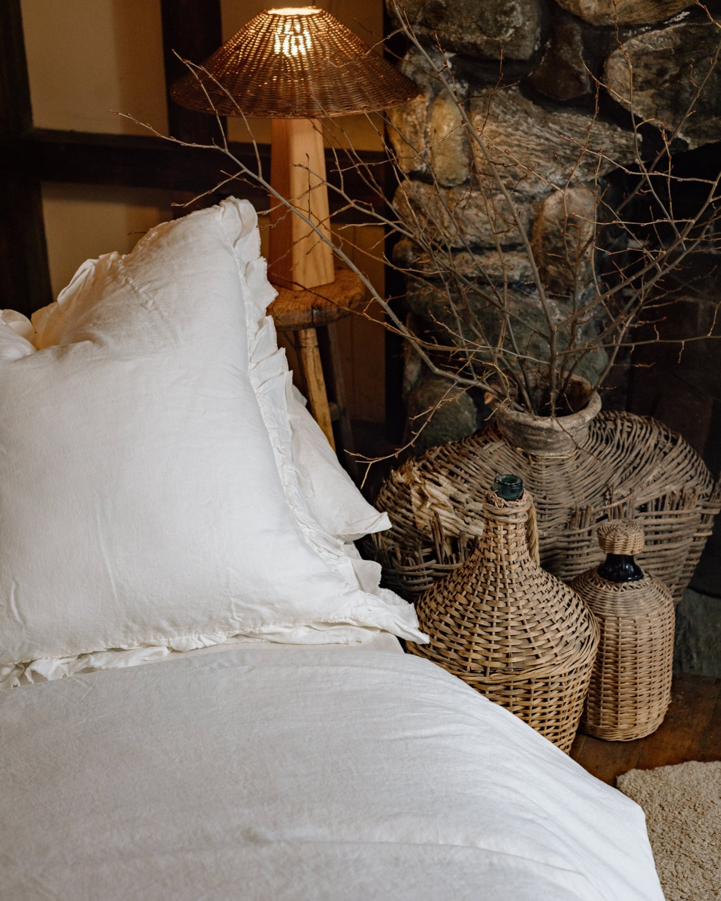 LE LIN WHITE DUVET