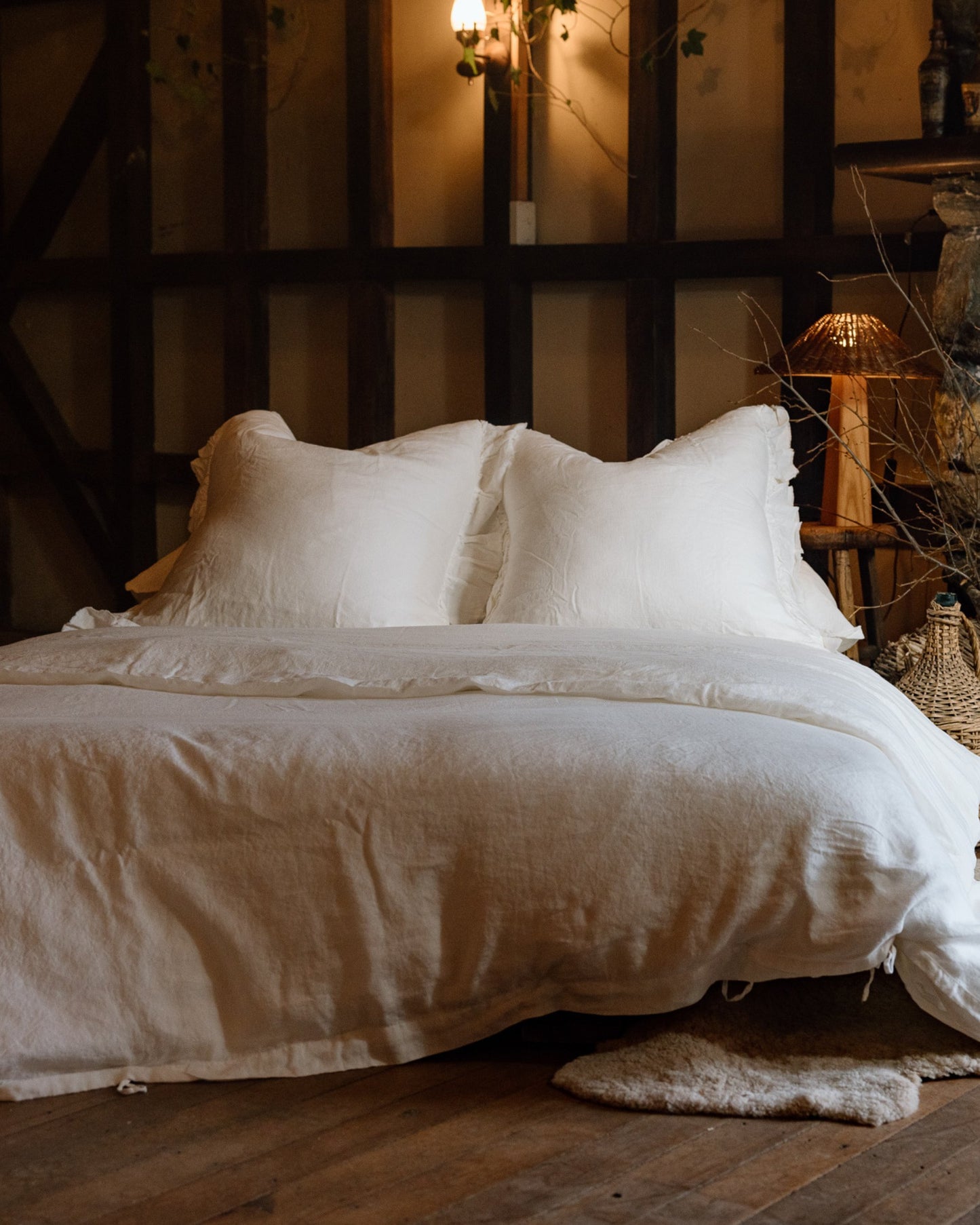 LE LIN WHITE DUVET