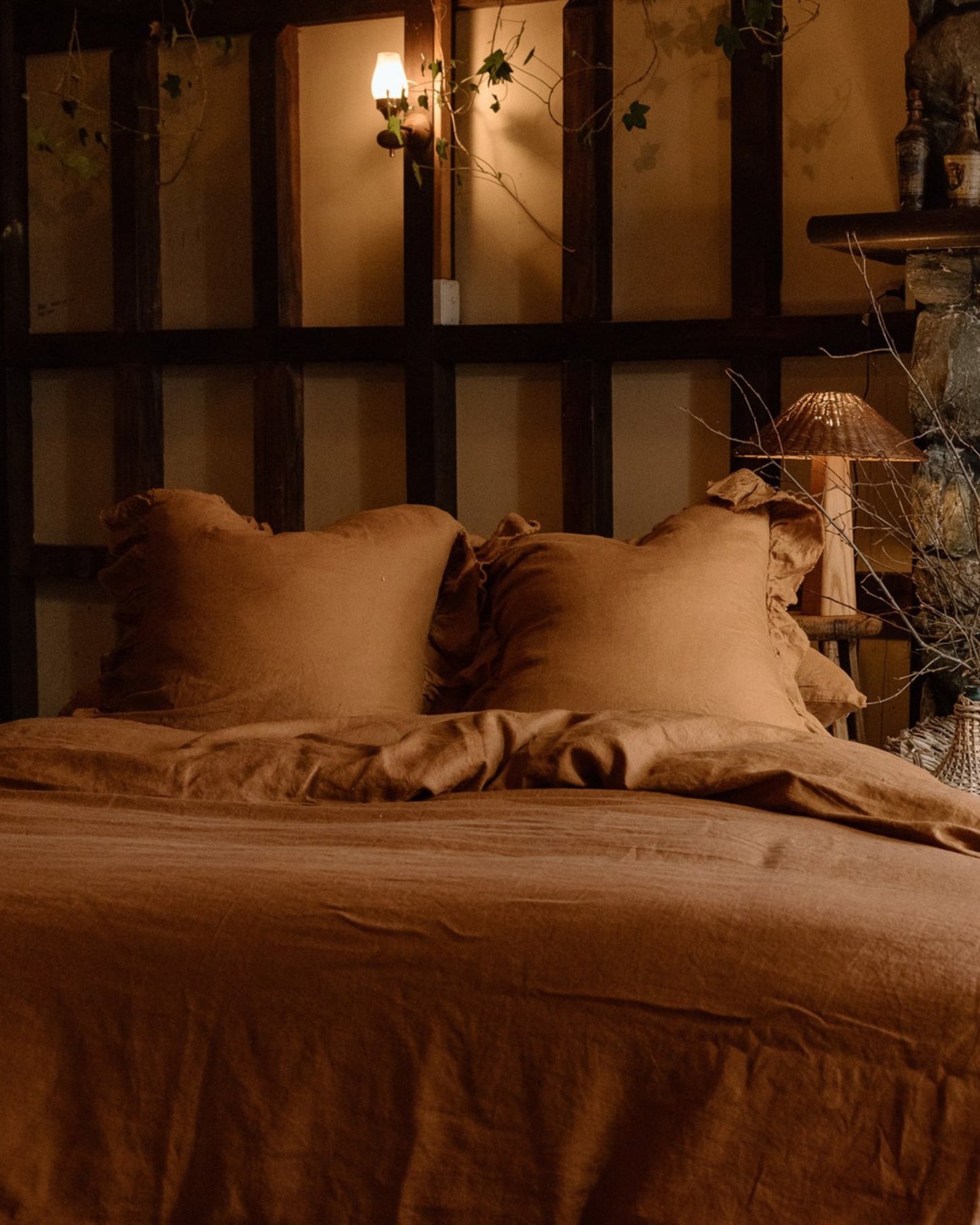 LE LIN TOFFEE DUVET