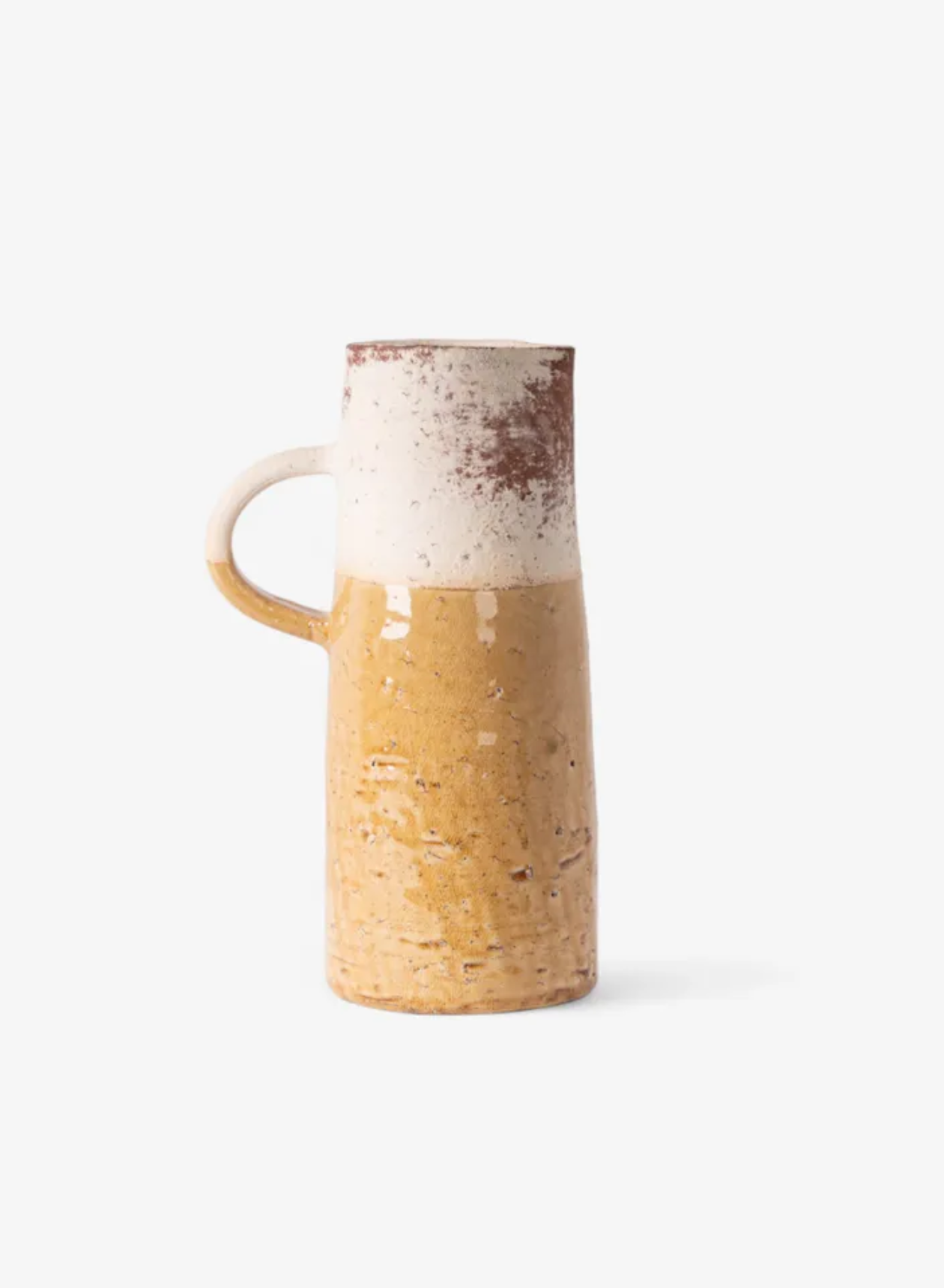 MONTE TERRACOTTA JUG - MUSTARD