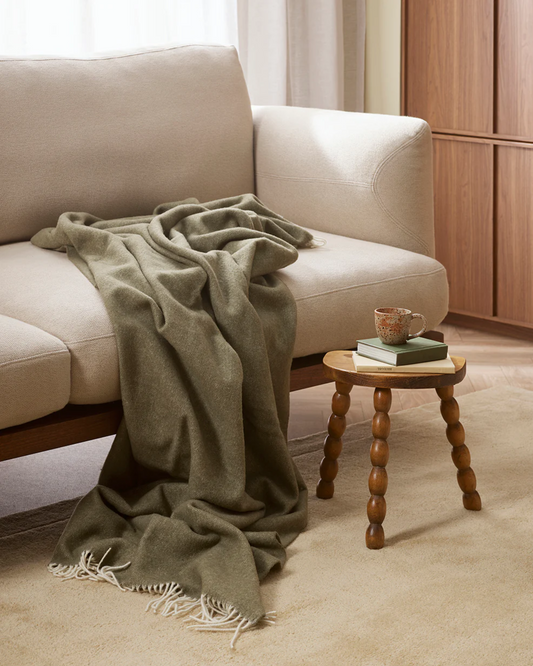 MOSMAN OLIVE THROW