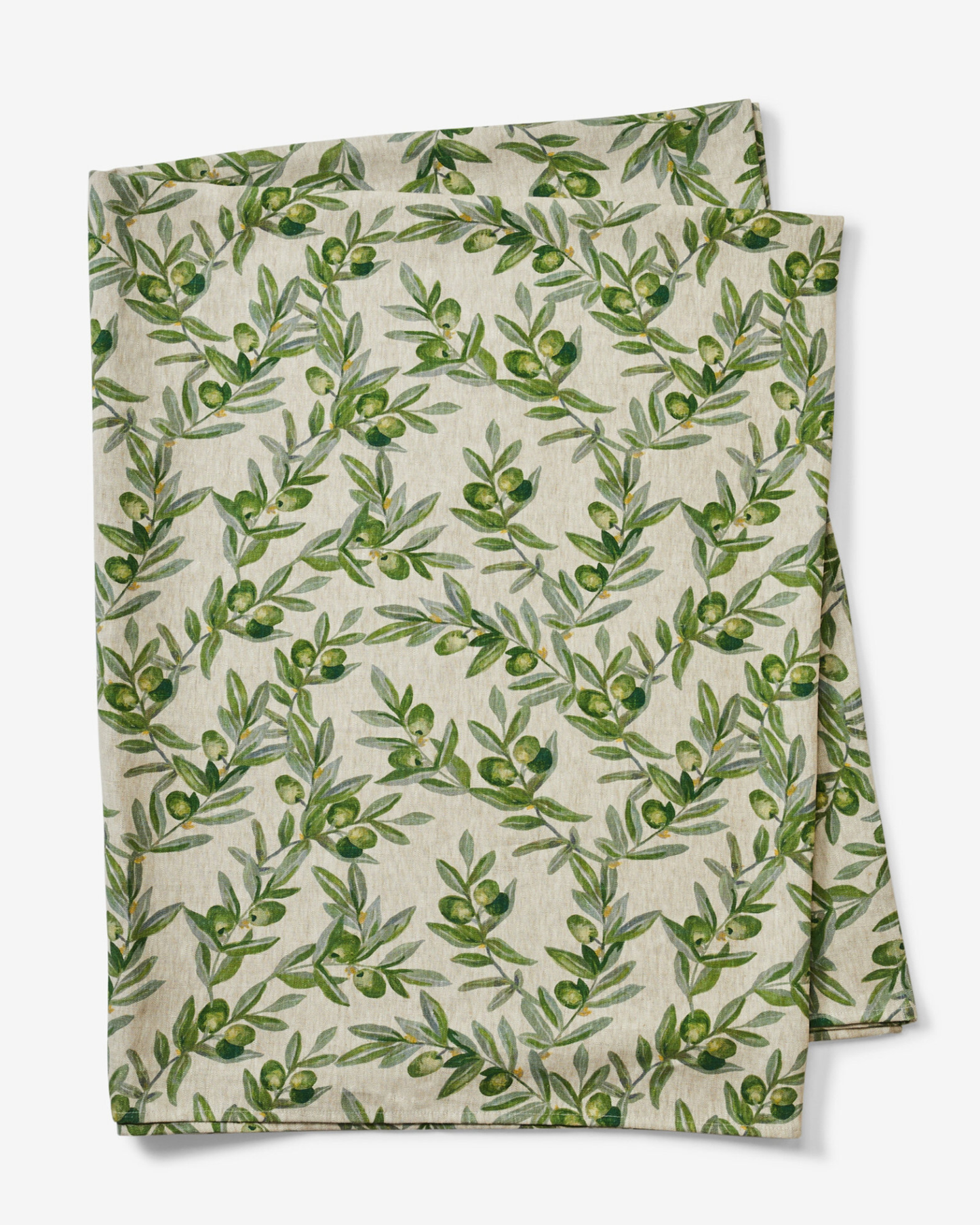 OLIVE GREEN TABLECLOTH - MEDIUM