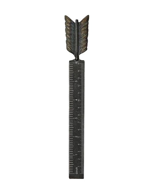 PEWTER STYLE RULER - ARROW