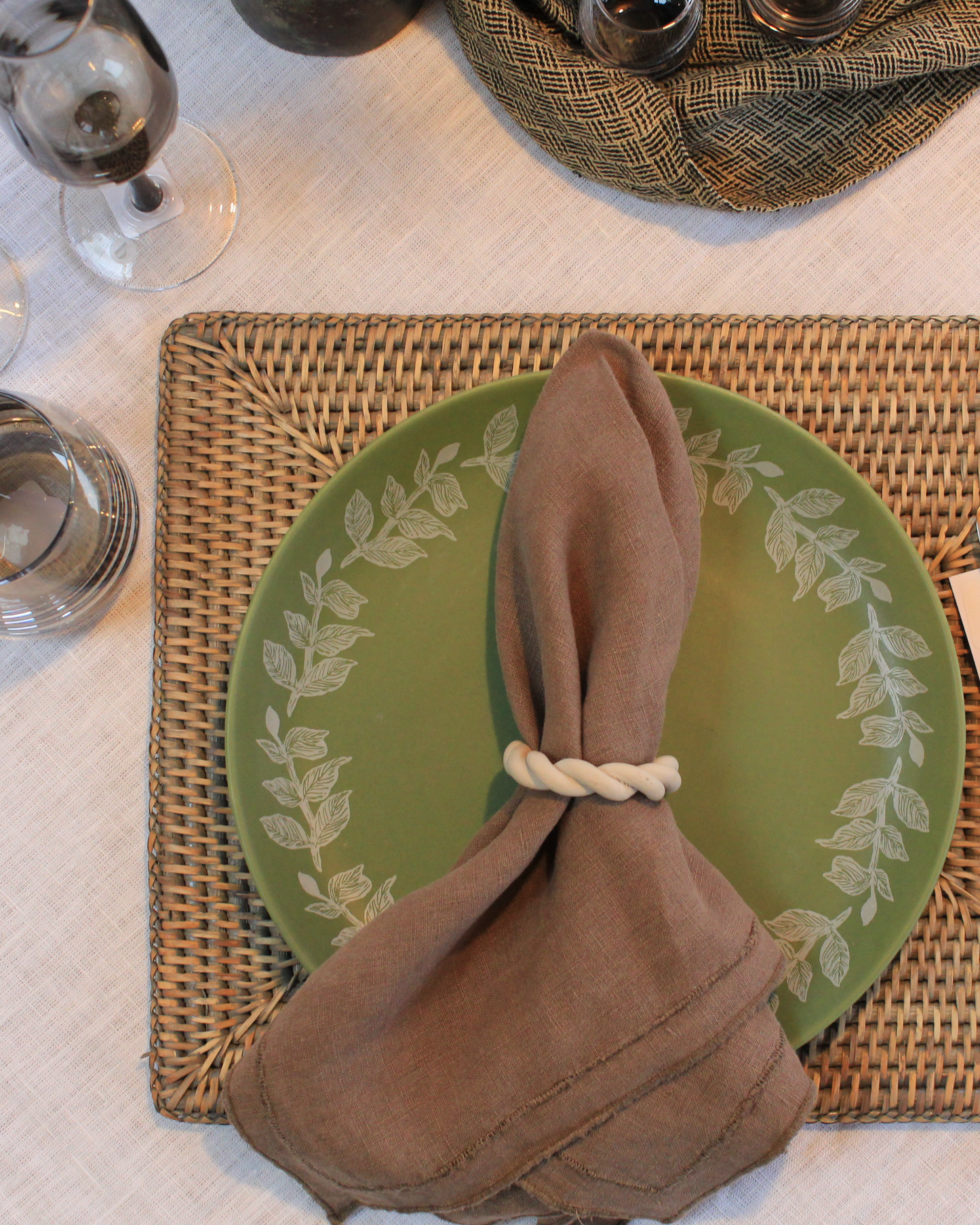 RILEY NAPKIN BROWN