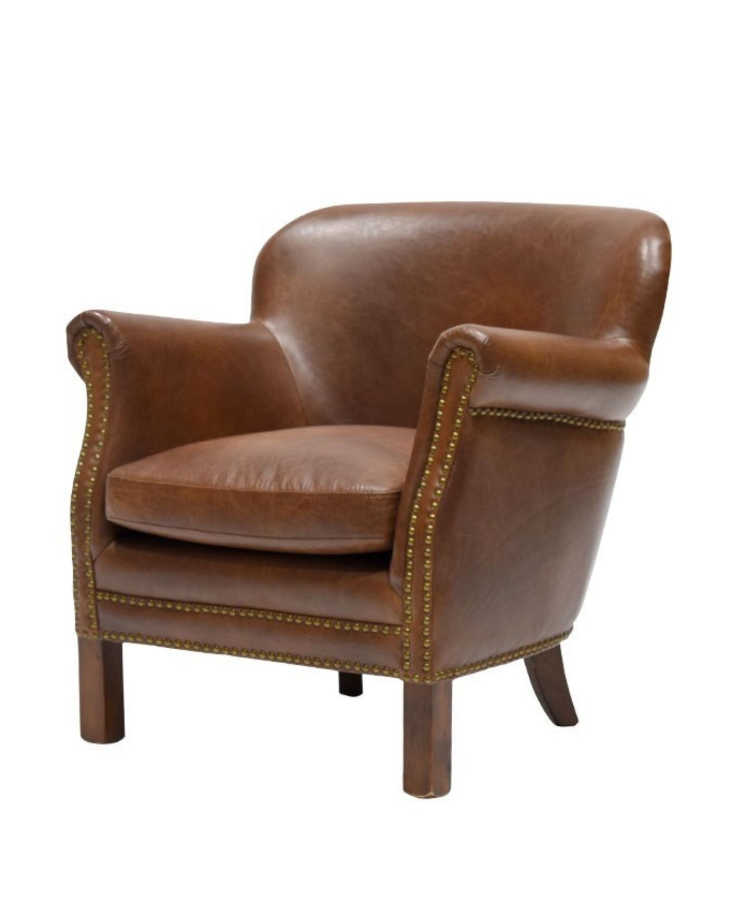 RHODES LEATHER ARMCHAIR