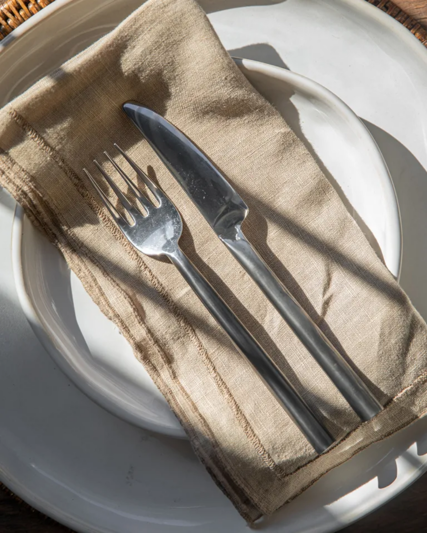 RILEY NAPKIN - KHAKI