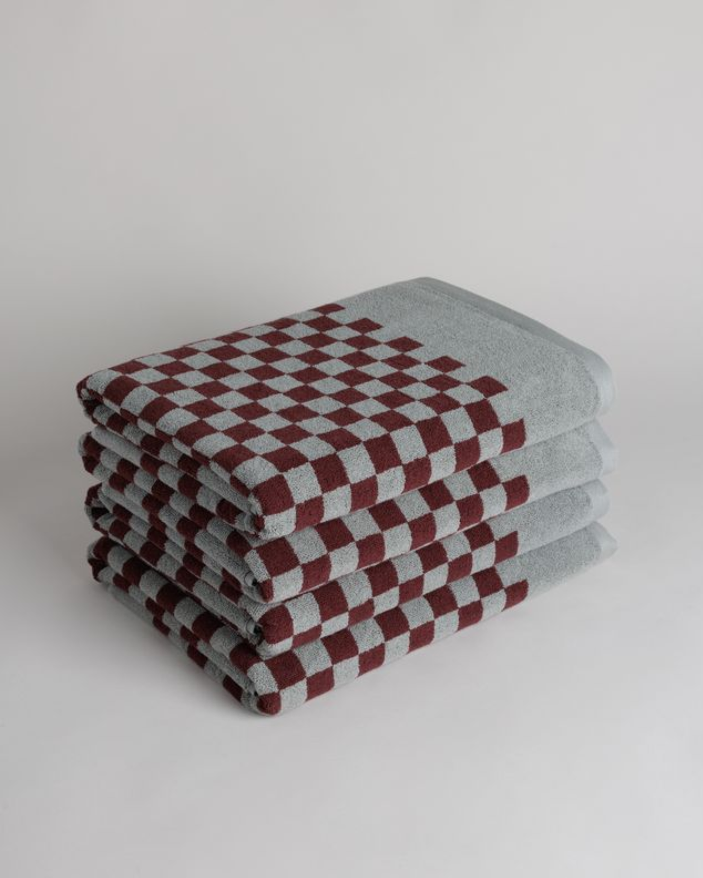 ROMAN POOL TOWEL - CEMENT & RHUS