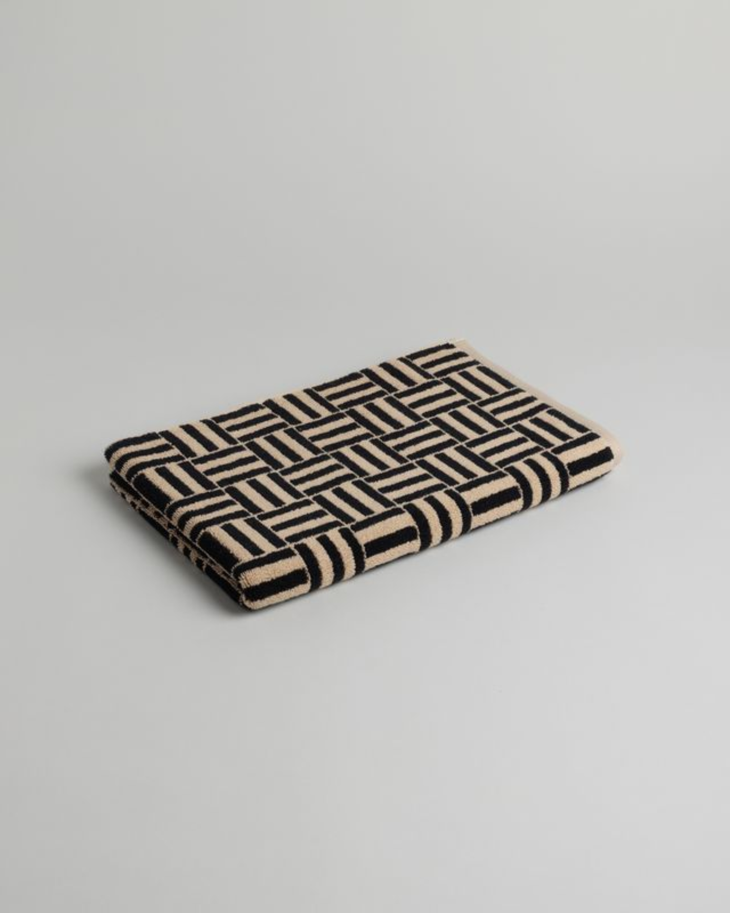 SAROMA BATH MAT - SAND & NOIR