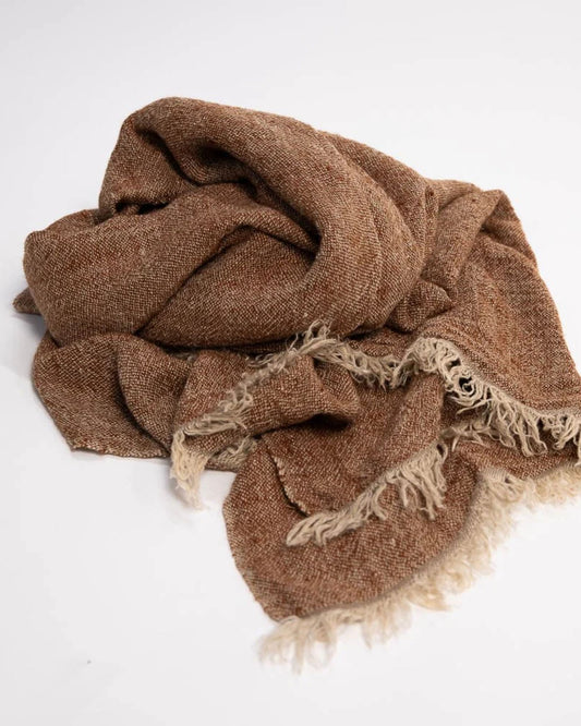 TABAKO LINEN THROW