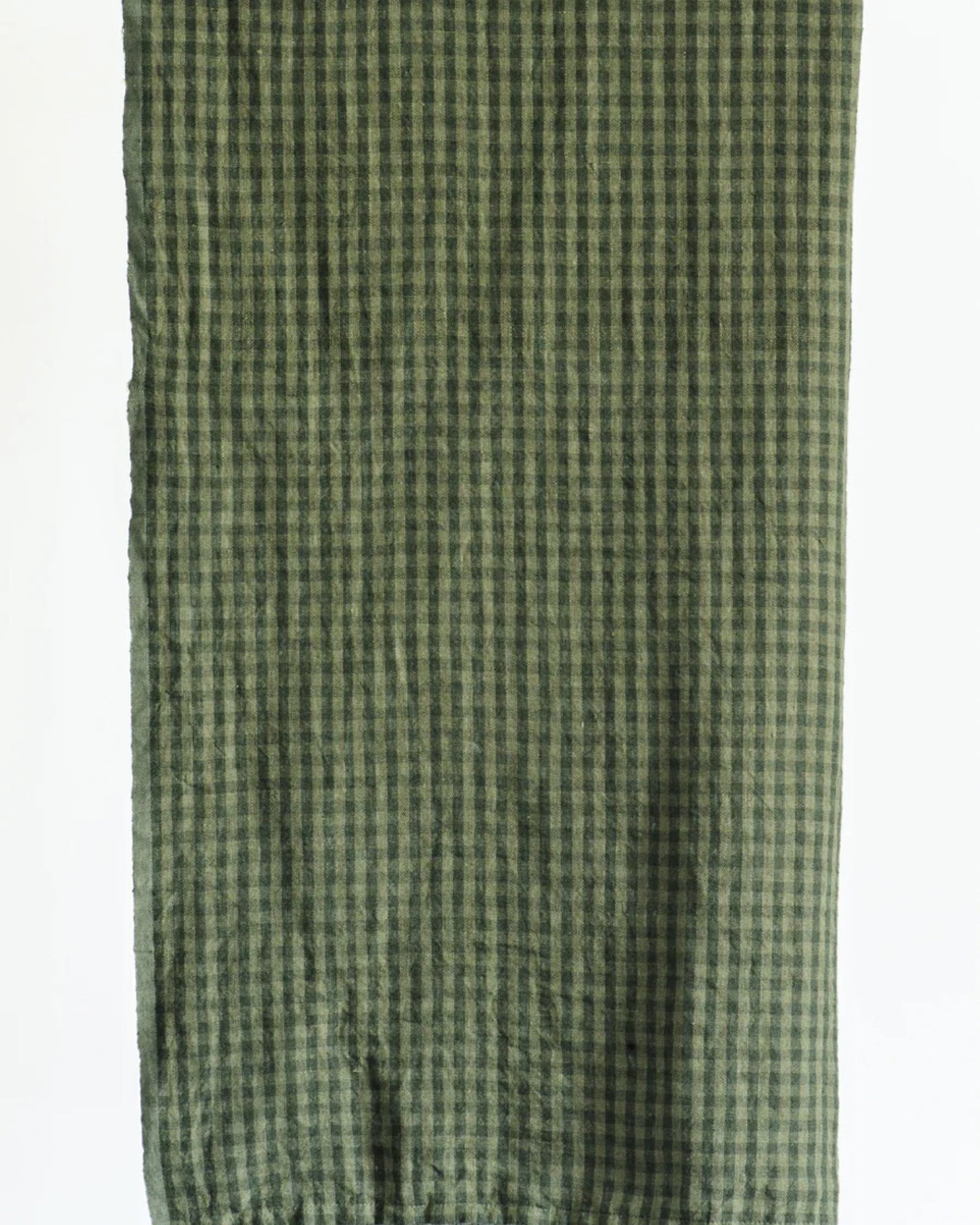 TEA TOWEL - SAGE CHECK