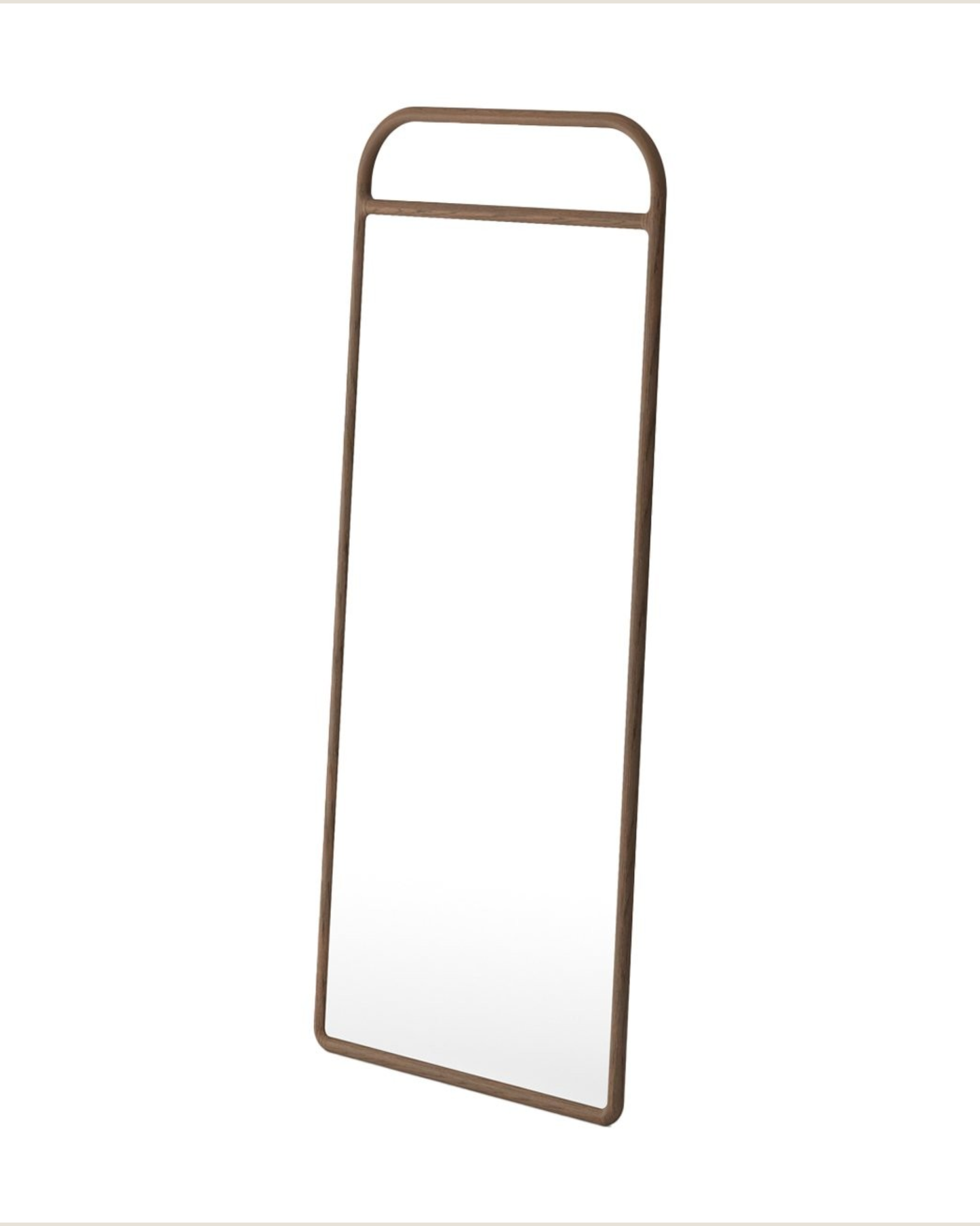 TERA LEANER MIRROR - WALNUT