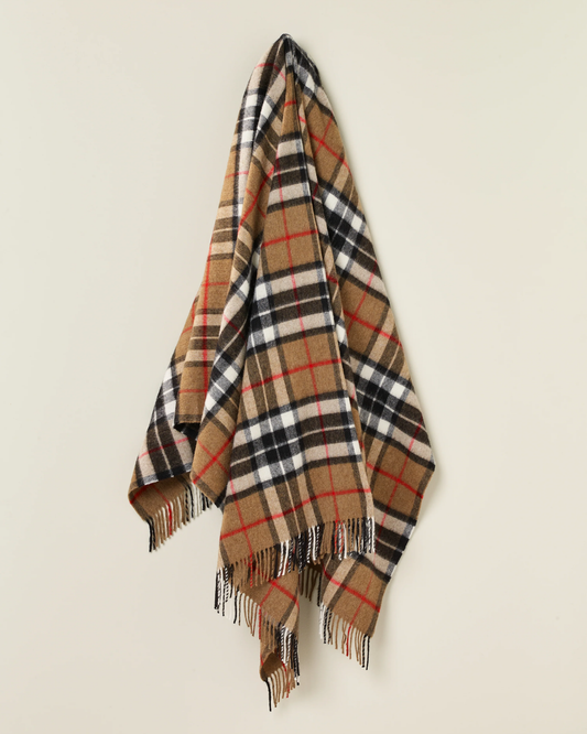 THOMPSON TARTAN 100% MERINO THROW