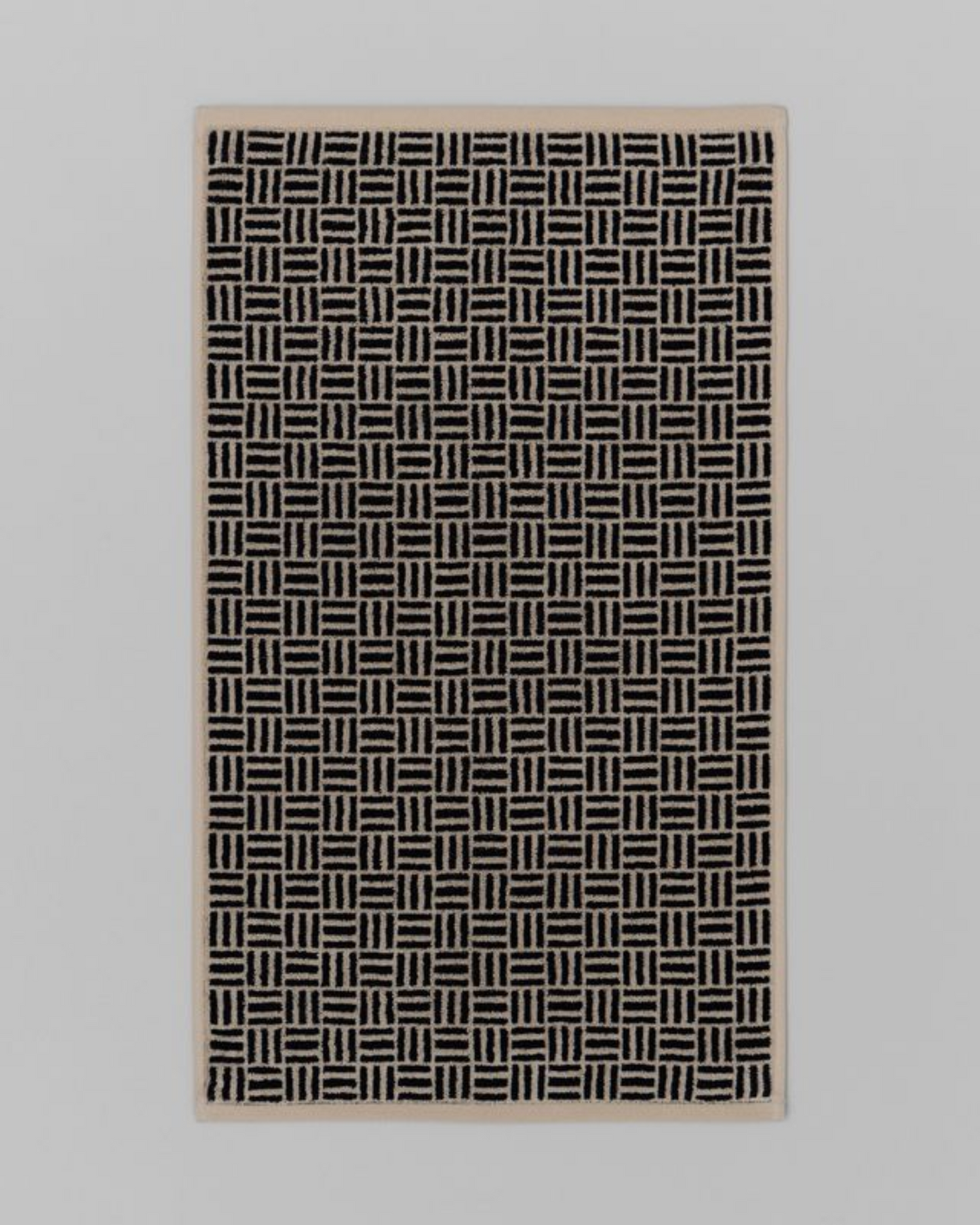 TORRENS HAND TOWEL - SAND & NOIR