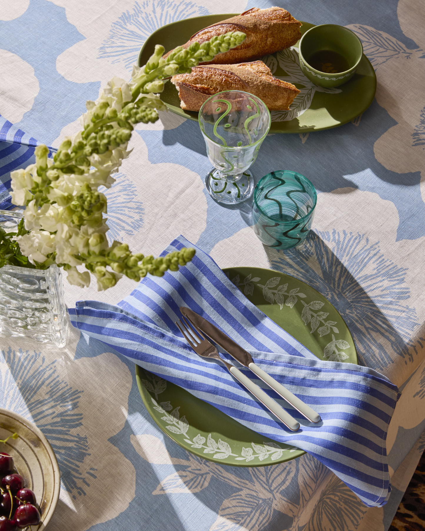 VINES PLATE - GREEN