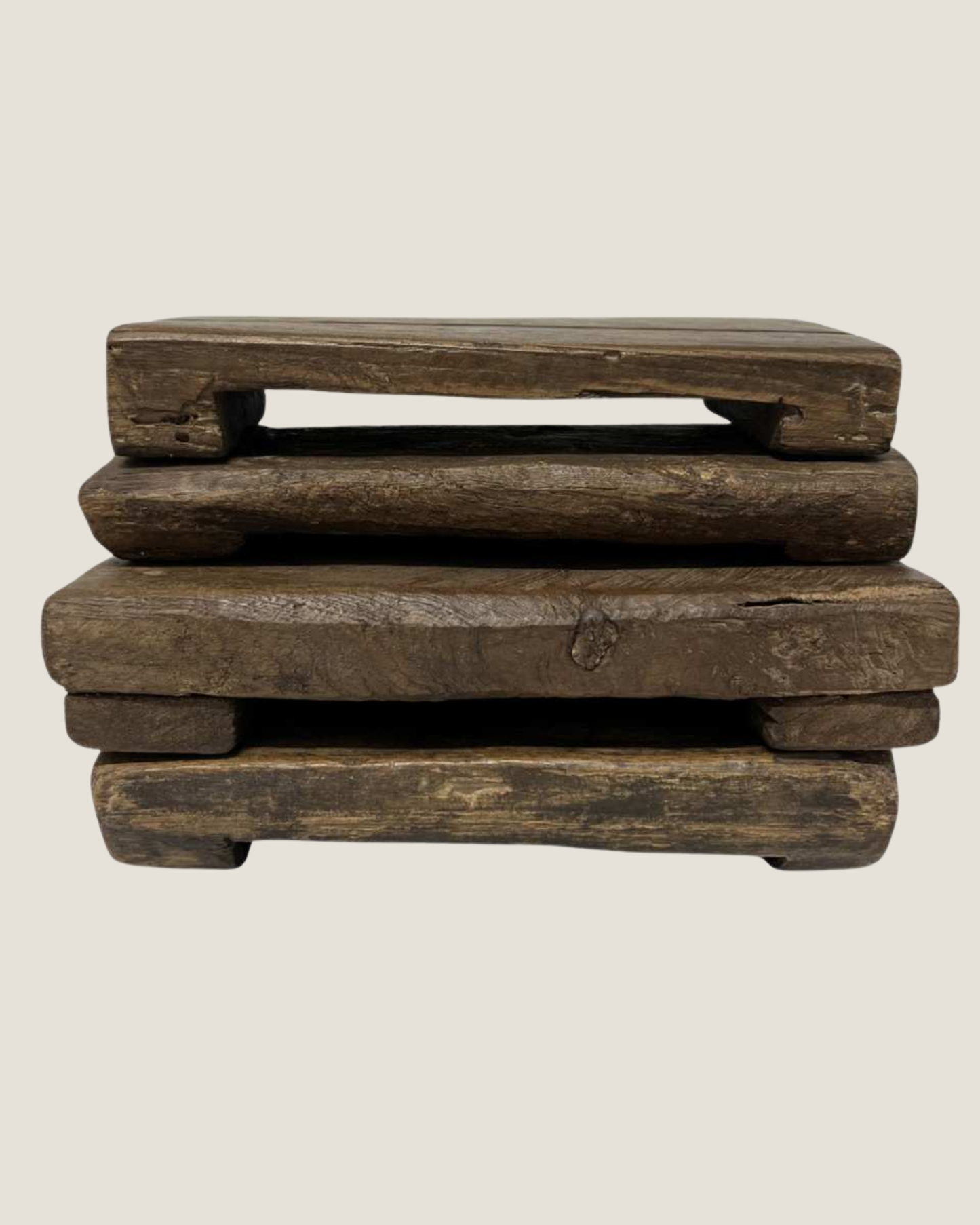 VITAGE WOOD RISER - DARK