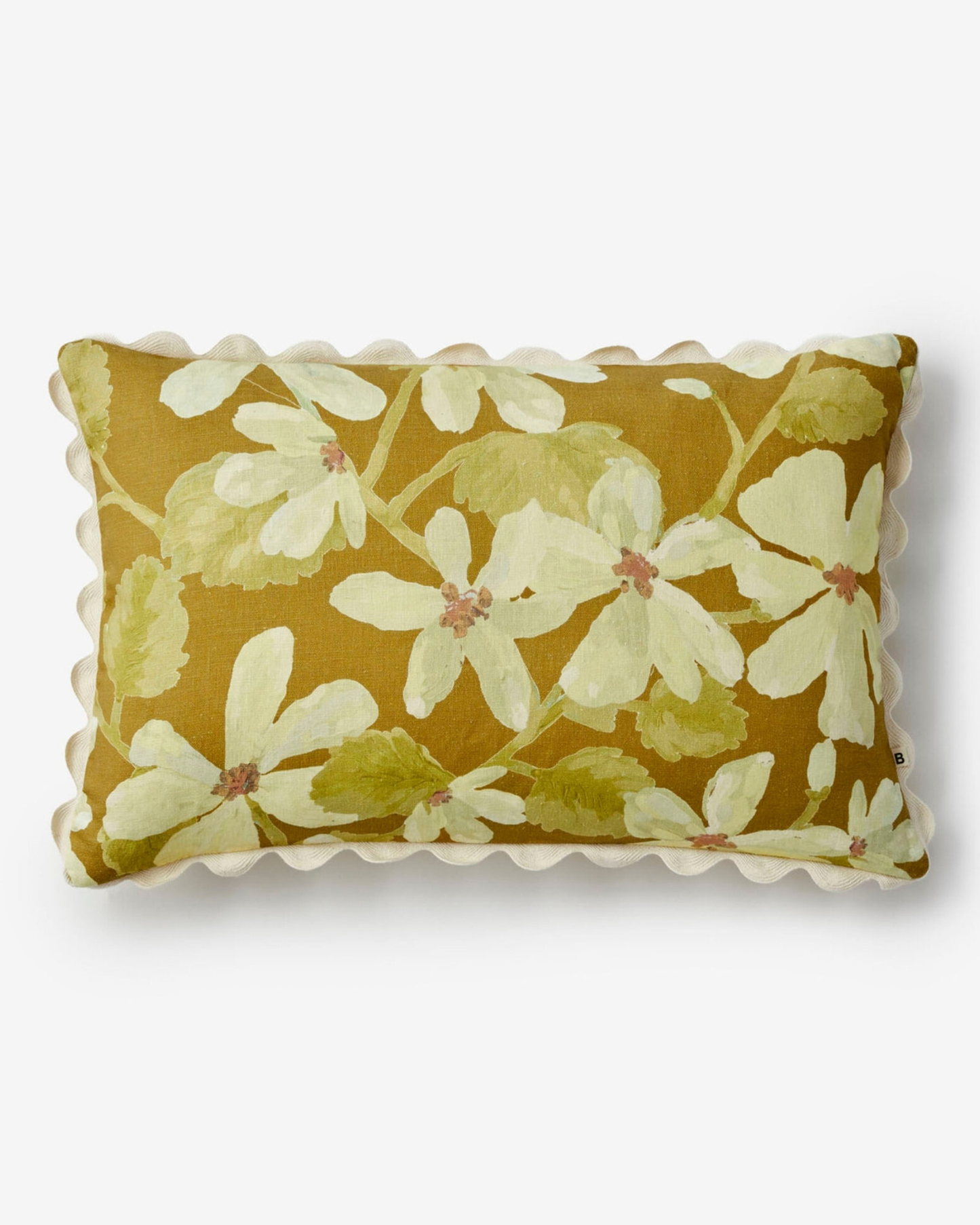 VIOLET - MUSTARD CUSHION COVER 60x40