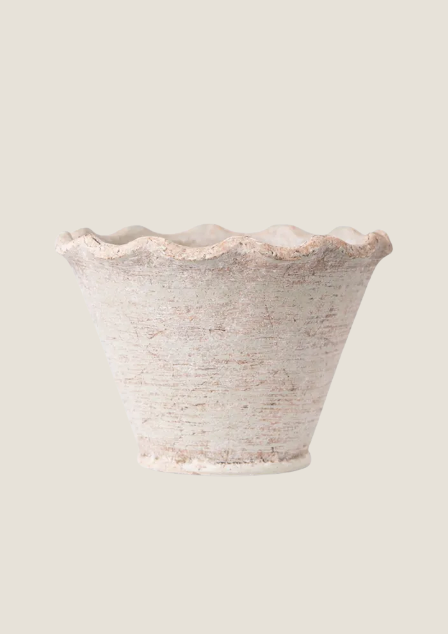 WAVY PLANTER POT - LARGE
