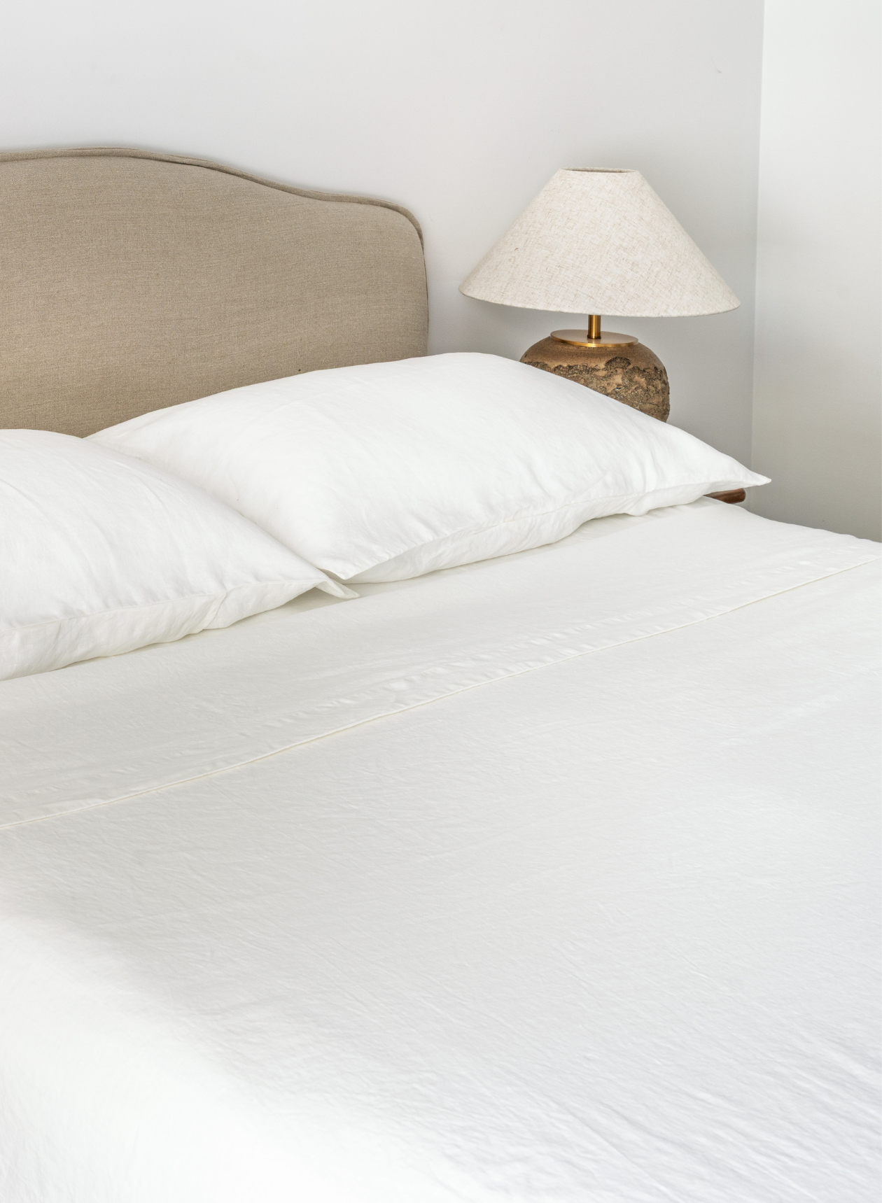 LE LIN - SHEET SET- WHITE