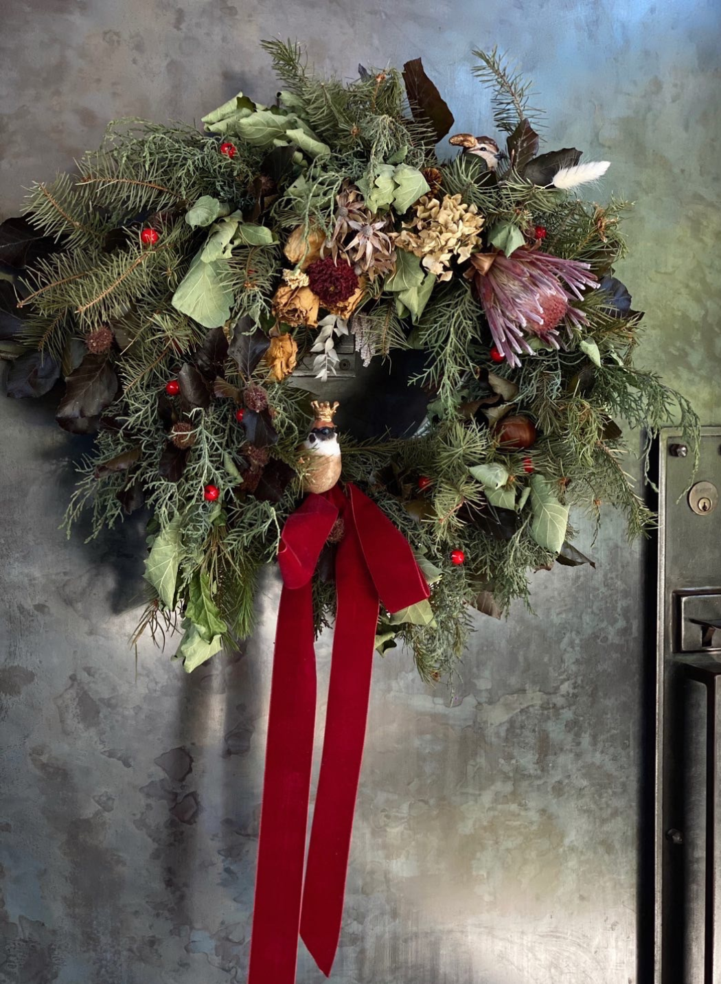 THE WORKROOM CHRISTMAS WREATH WORKSHOP
