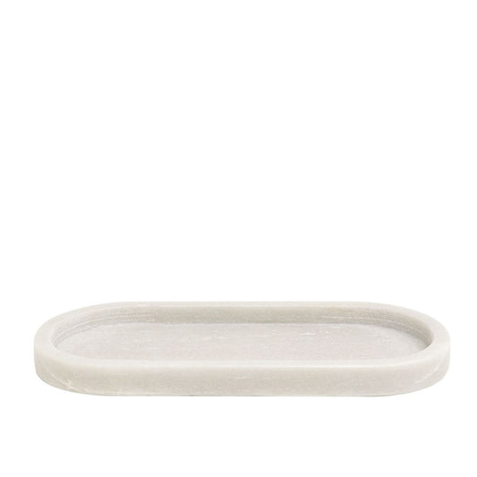 MARBLE OVAL TRAY