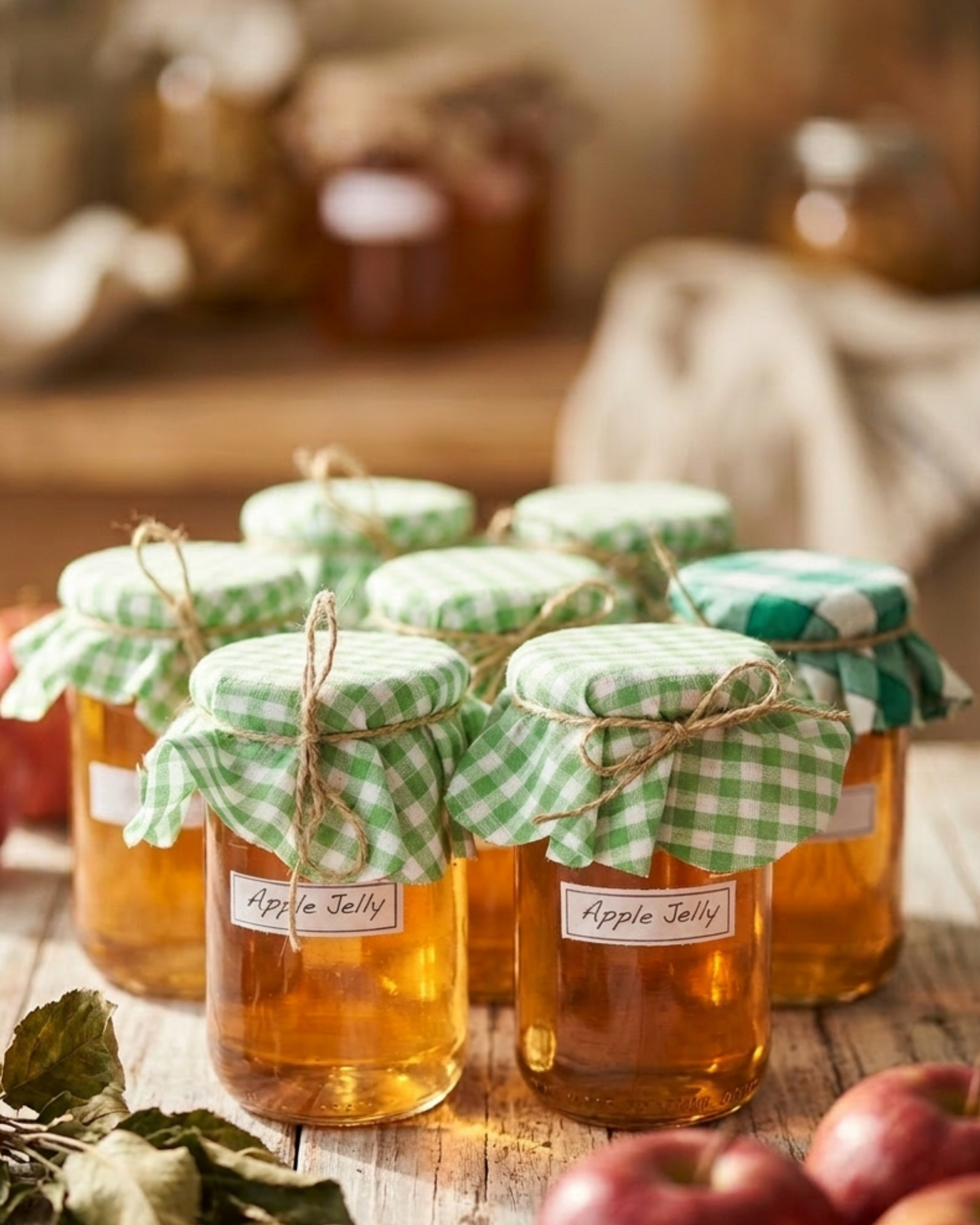 HOMEMADE APPLE JELLY