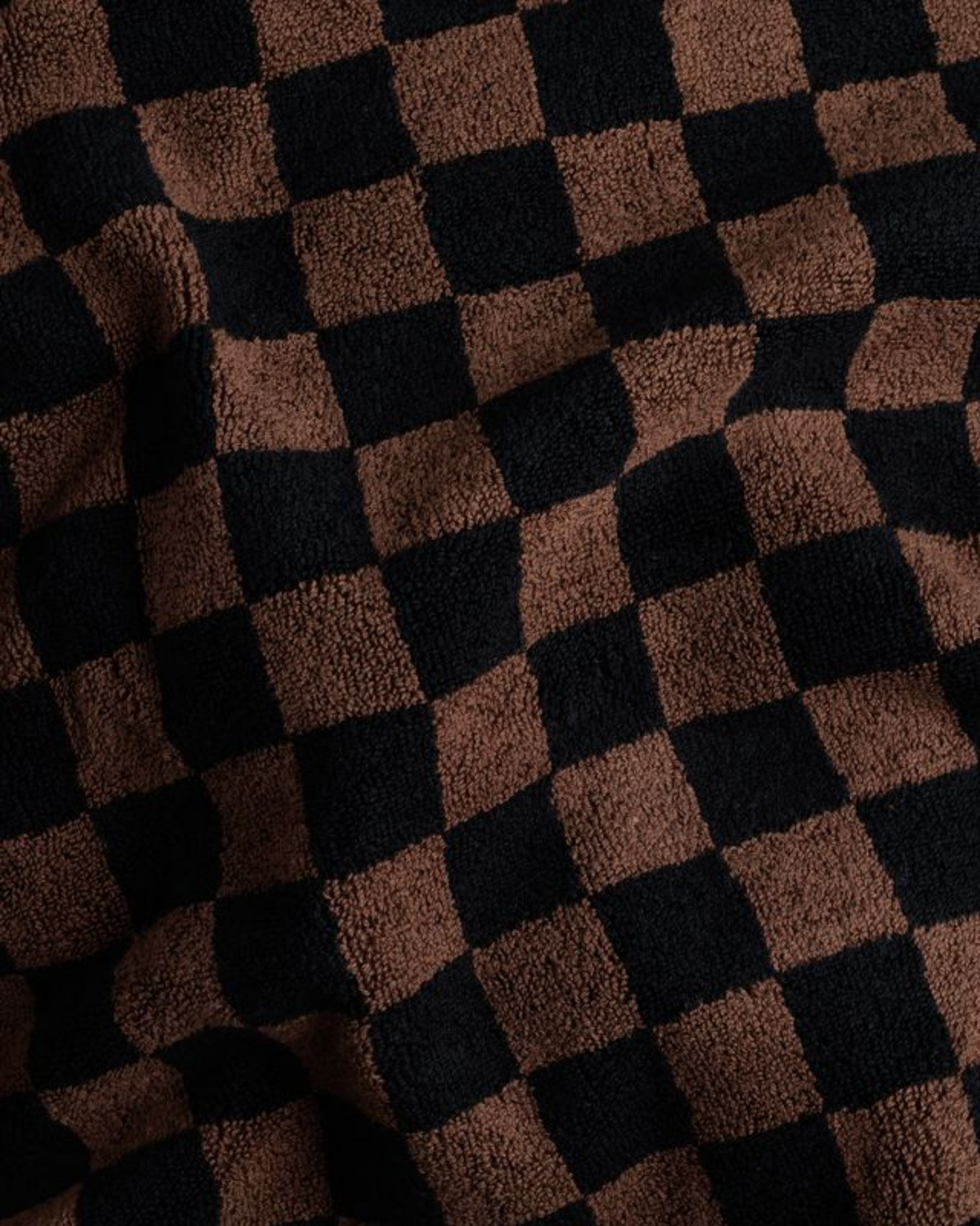 ROMAN POOL TOWEL - TABAC & NOIR
