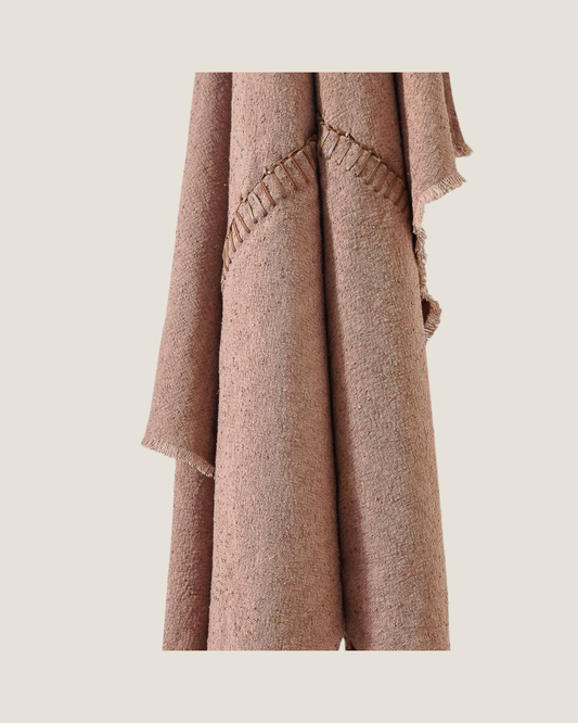 ASTRID THROW - CLAY
