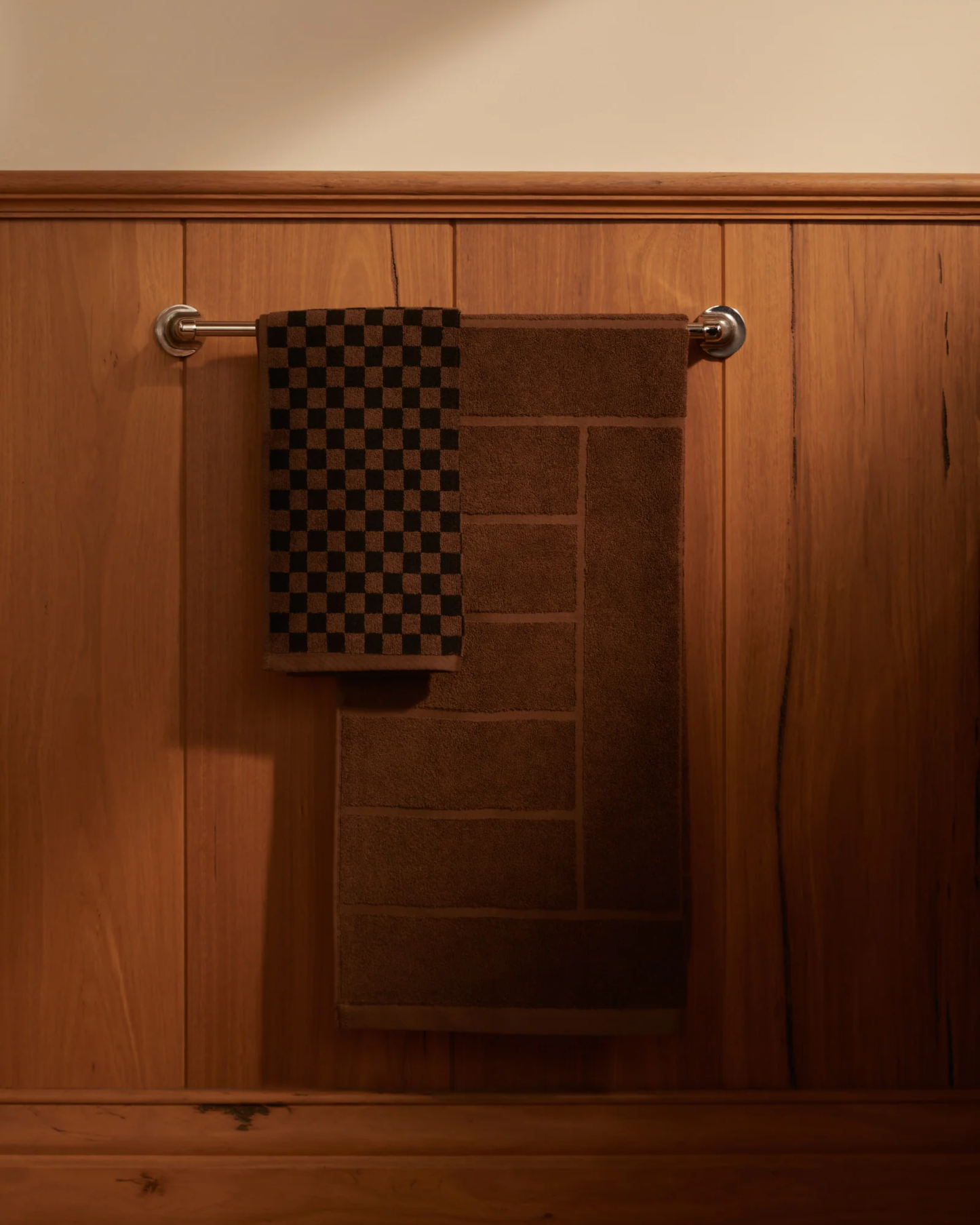 GREENWICH BATH TOWEL - TABAC