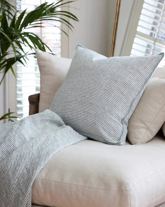 BAYSIDE PINSTRIPE CUSHION