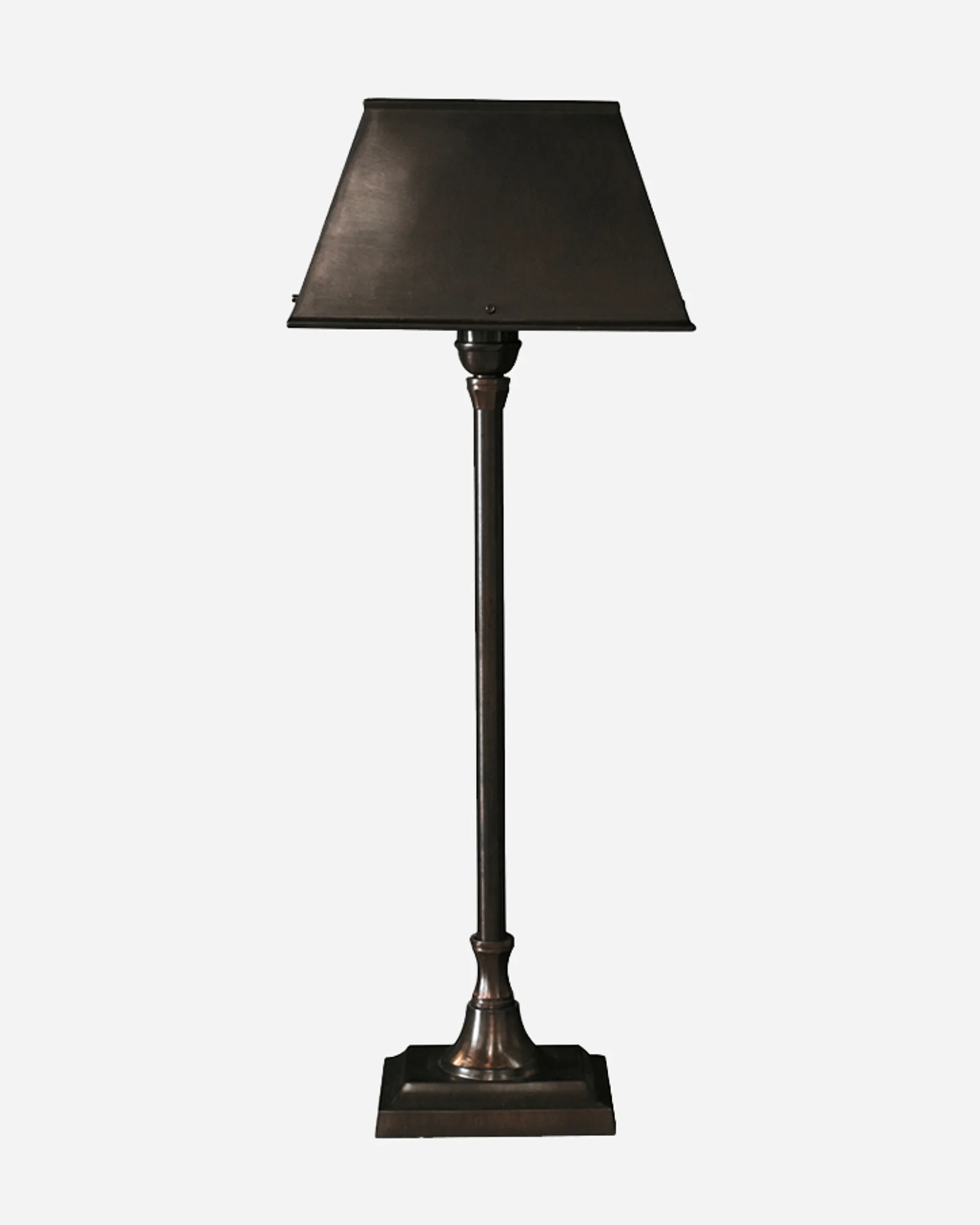 Brooklyn Dark Bronze Table Lamp Base with Metal Shade