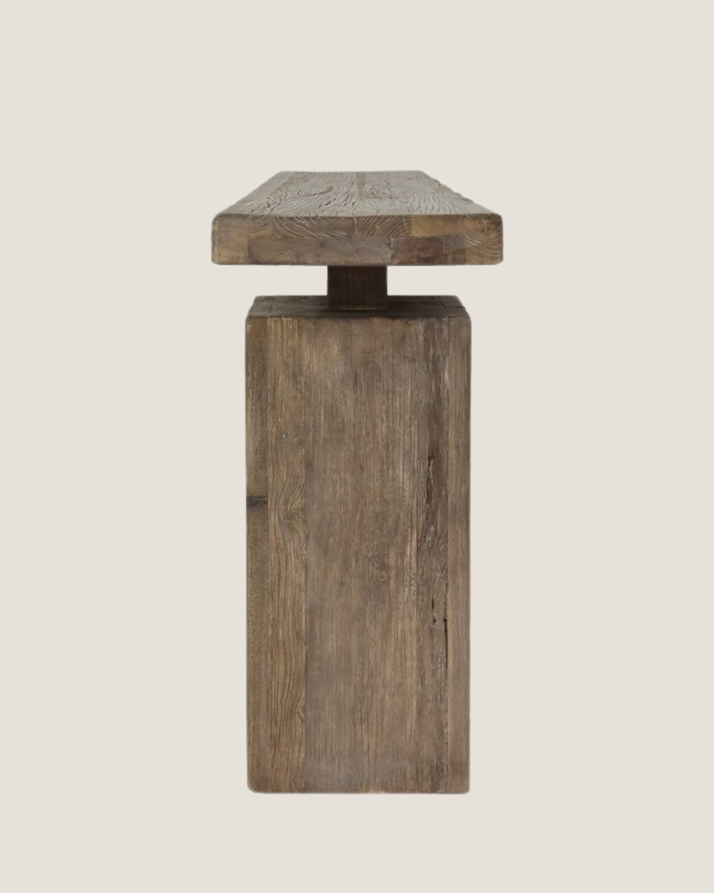 CASA SQUARE LEG CONSOLE - WALNUT